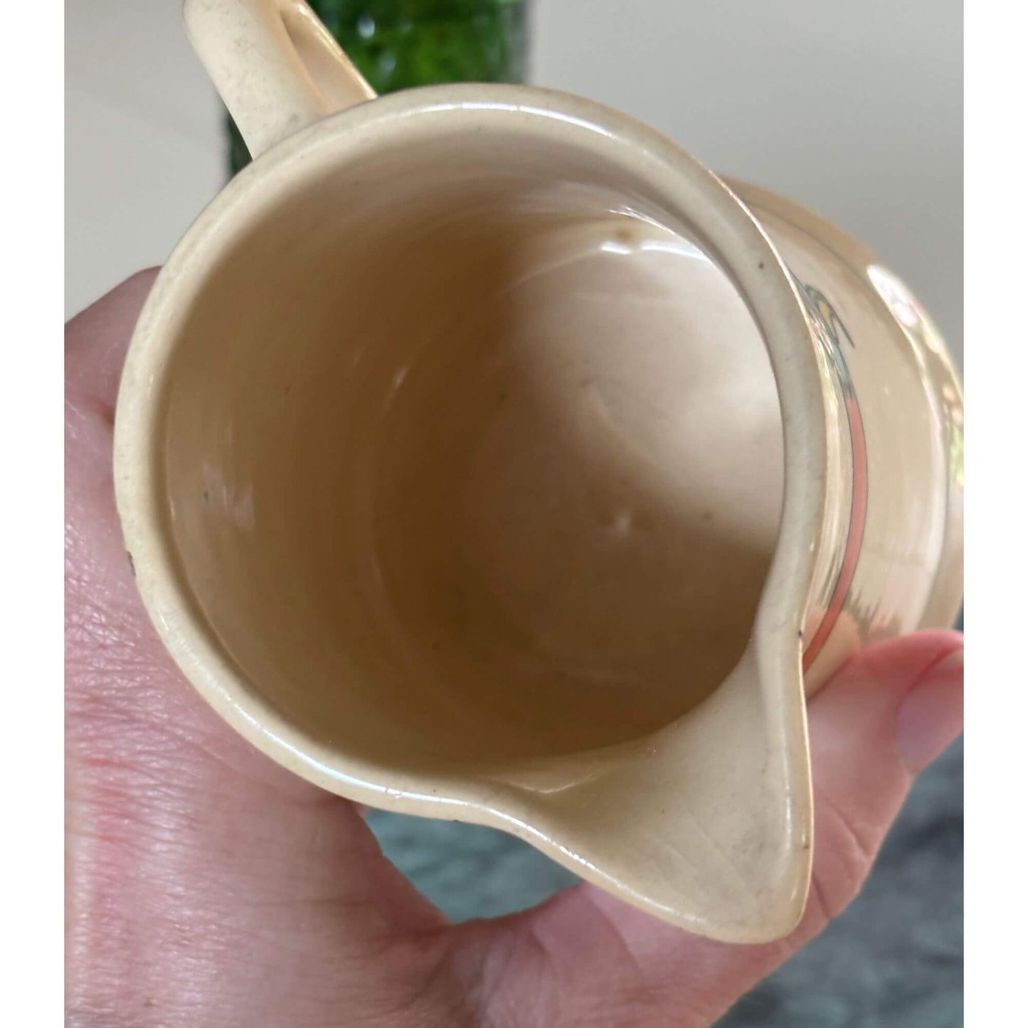 Vintage Roseville Sun Bonnet Girl Creamer image 4