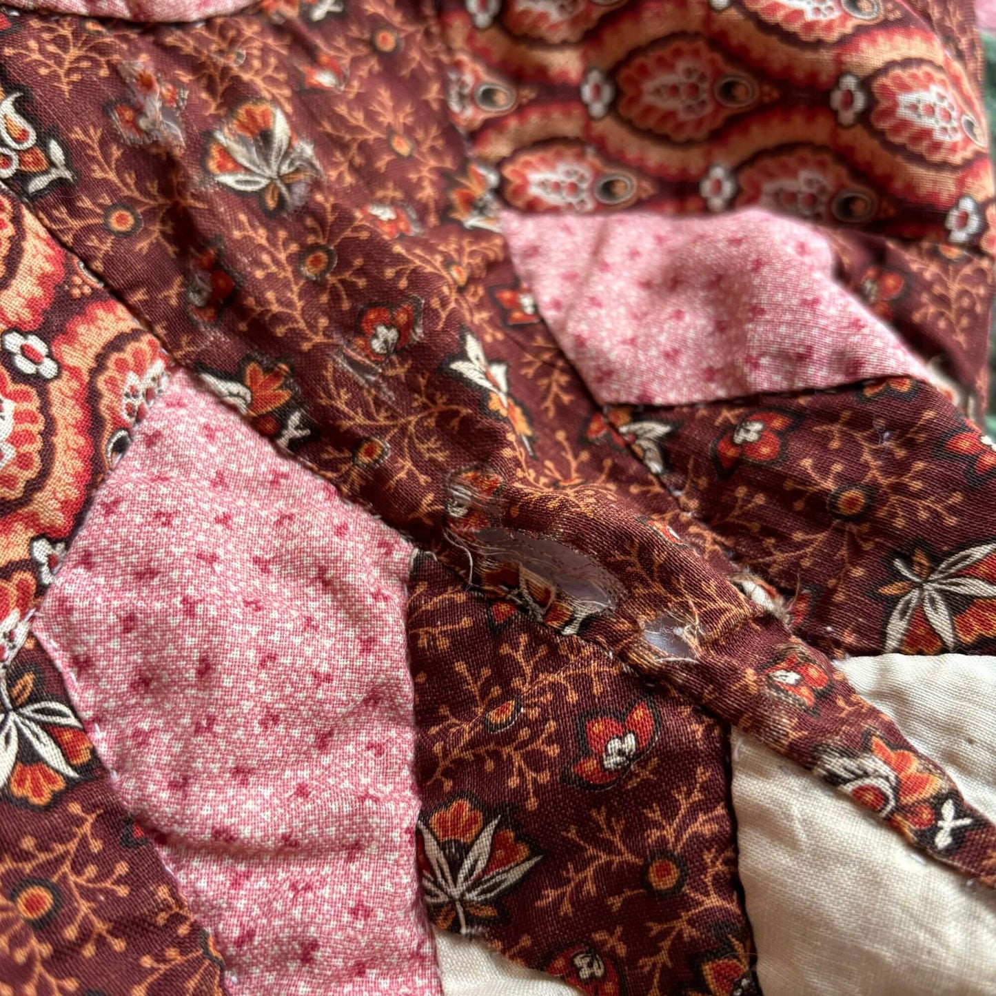 Antique Mariner's Compass Handmade Quilt image 5