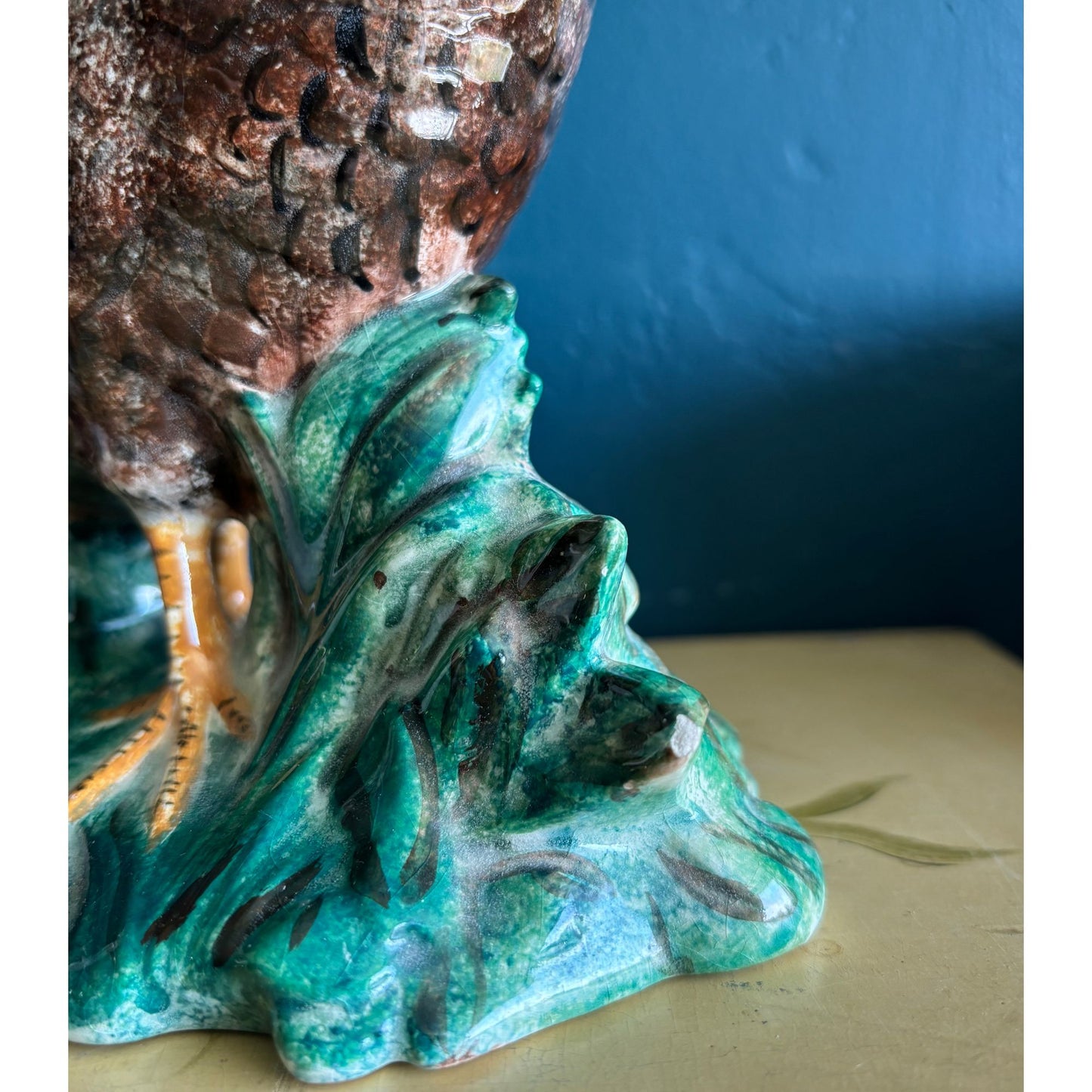 Vintage Hand-painted Ceramic Grouse Game Bird Figurines image 7