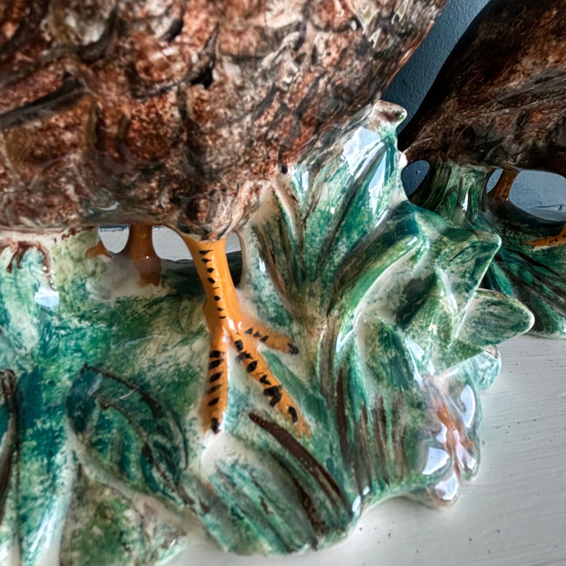 Vintage Hand-painted Ceramic Grouse Game Bird Figurines image 9