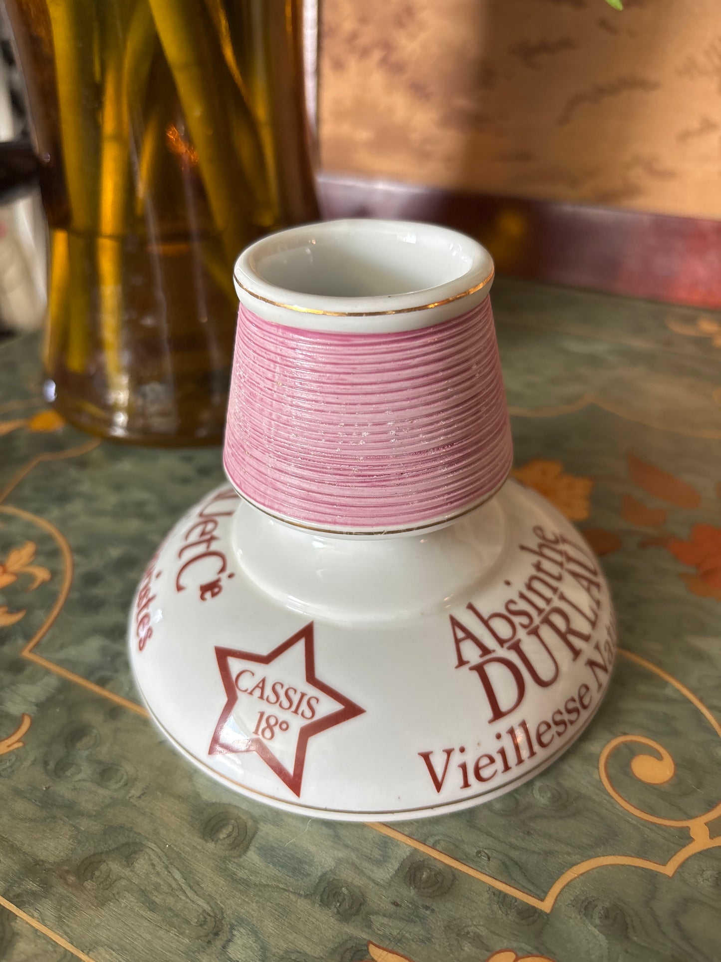 Vintage French Advertising Absinthe Durlau Match Strike or Pyrogene