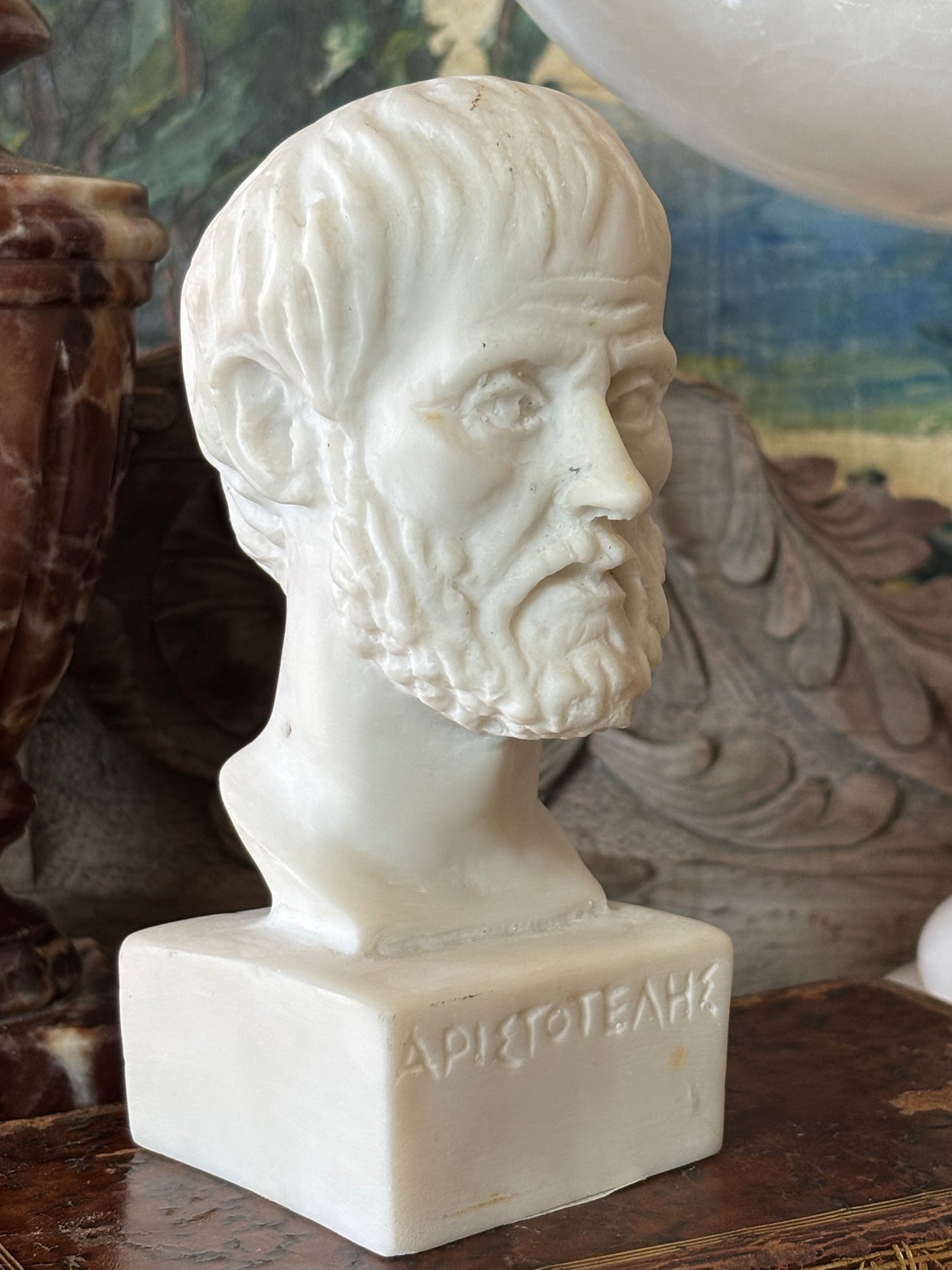 Aristotle Bust Greek Philosopher Composite Bust Sculpture