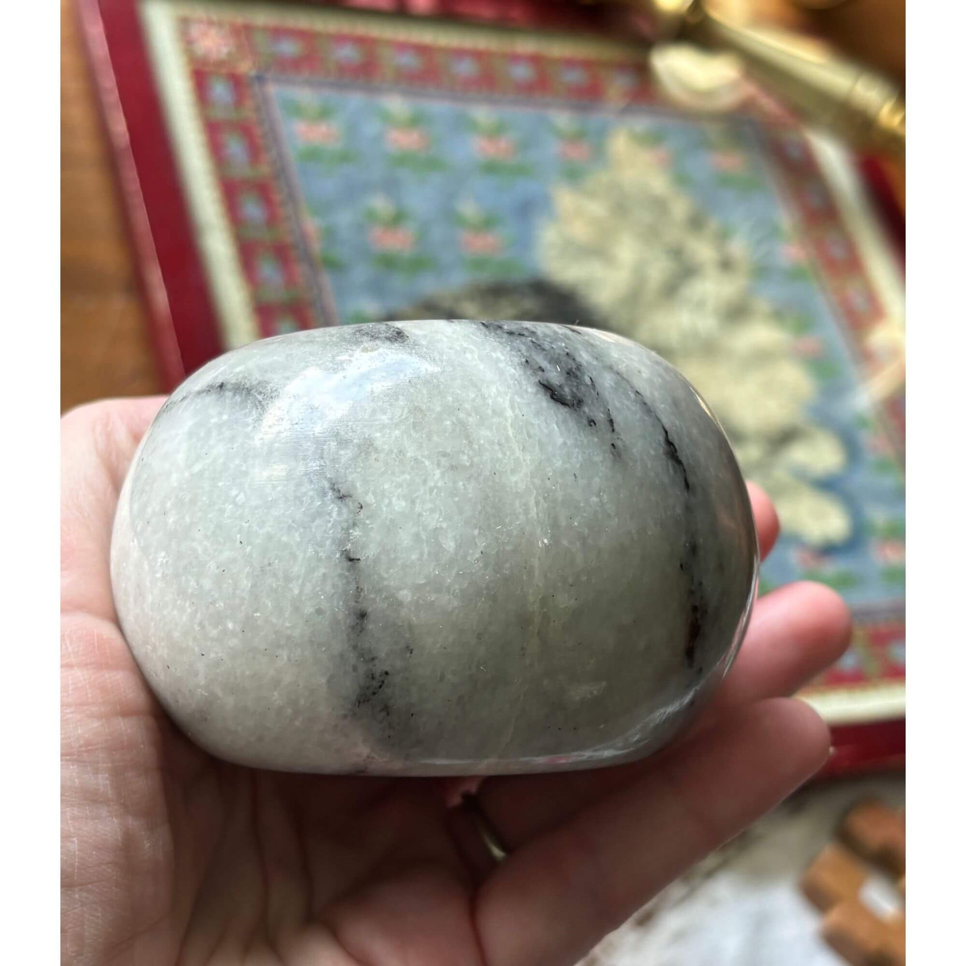 Classic Vintage Marble Tealight Candle Holder image 4