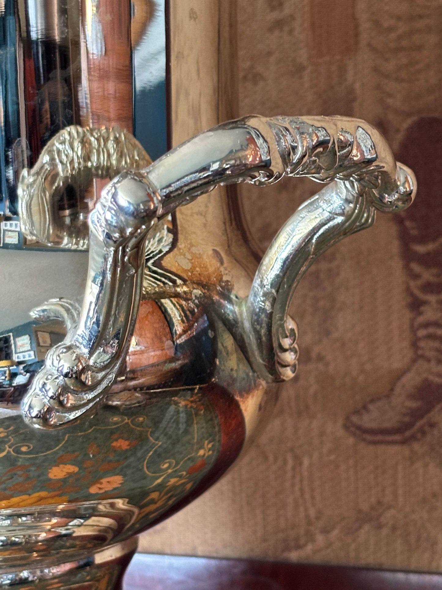Vintage Silver Plate Champagne Bucket Vase