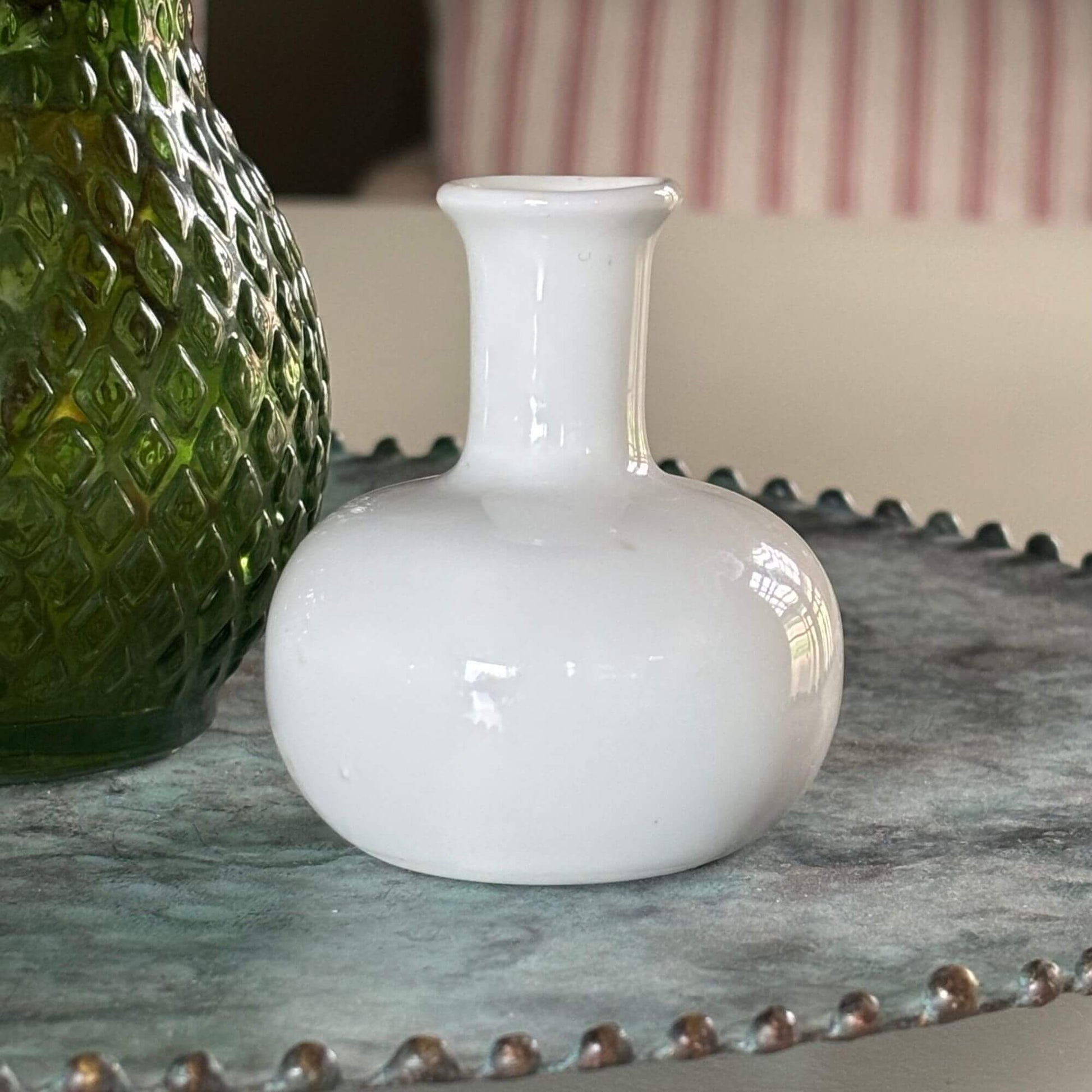 Darling Vintage Dansk White Small Bud Vase image 1