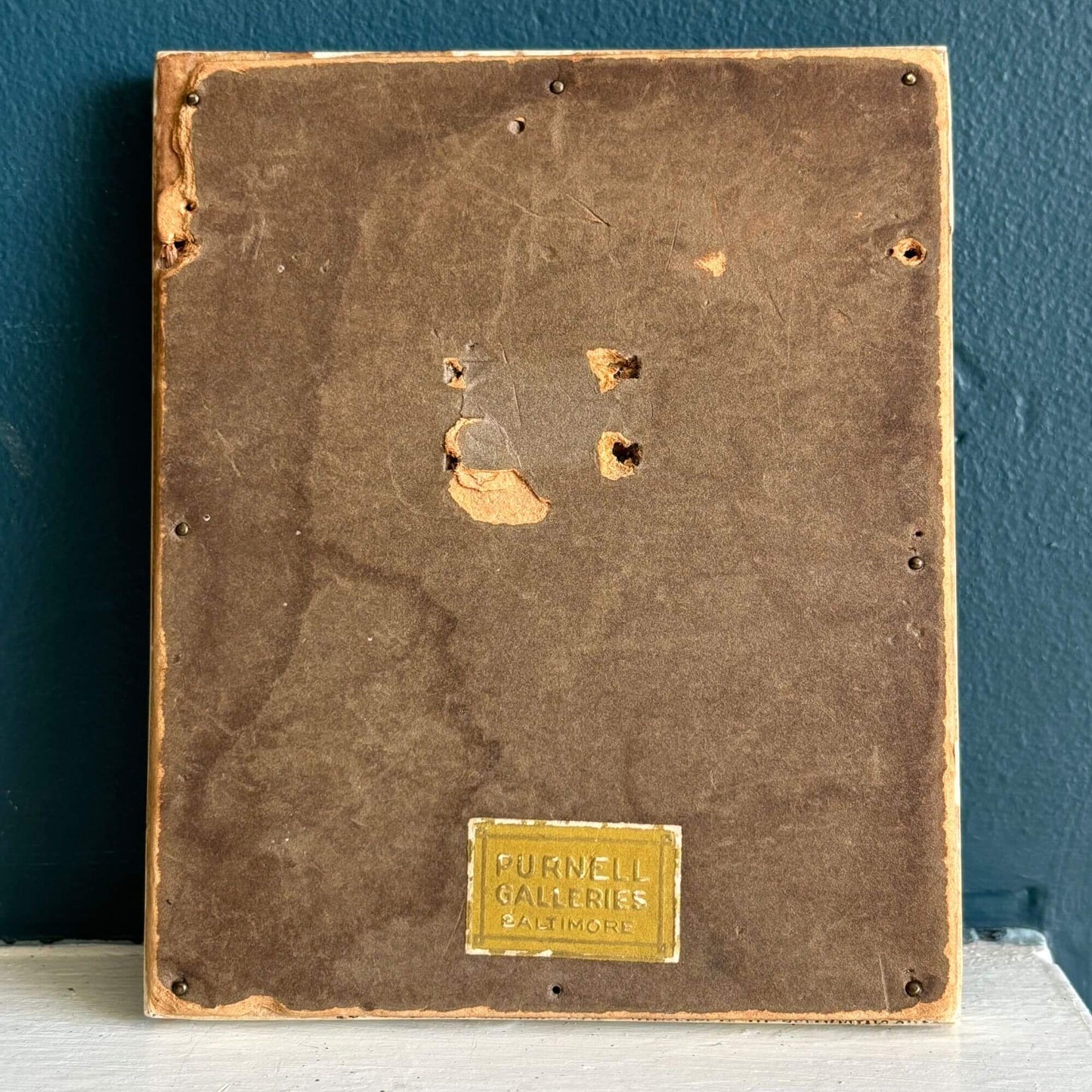 Antique 19th Century Hand Painted Miniature Woman Portrait image 4