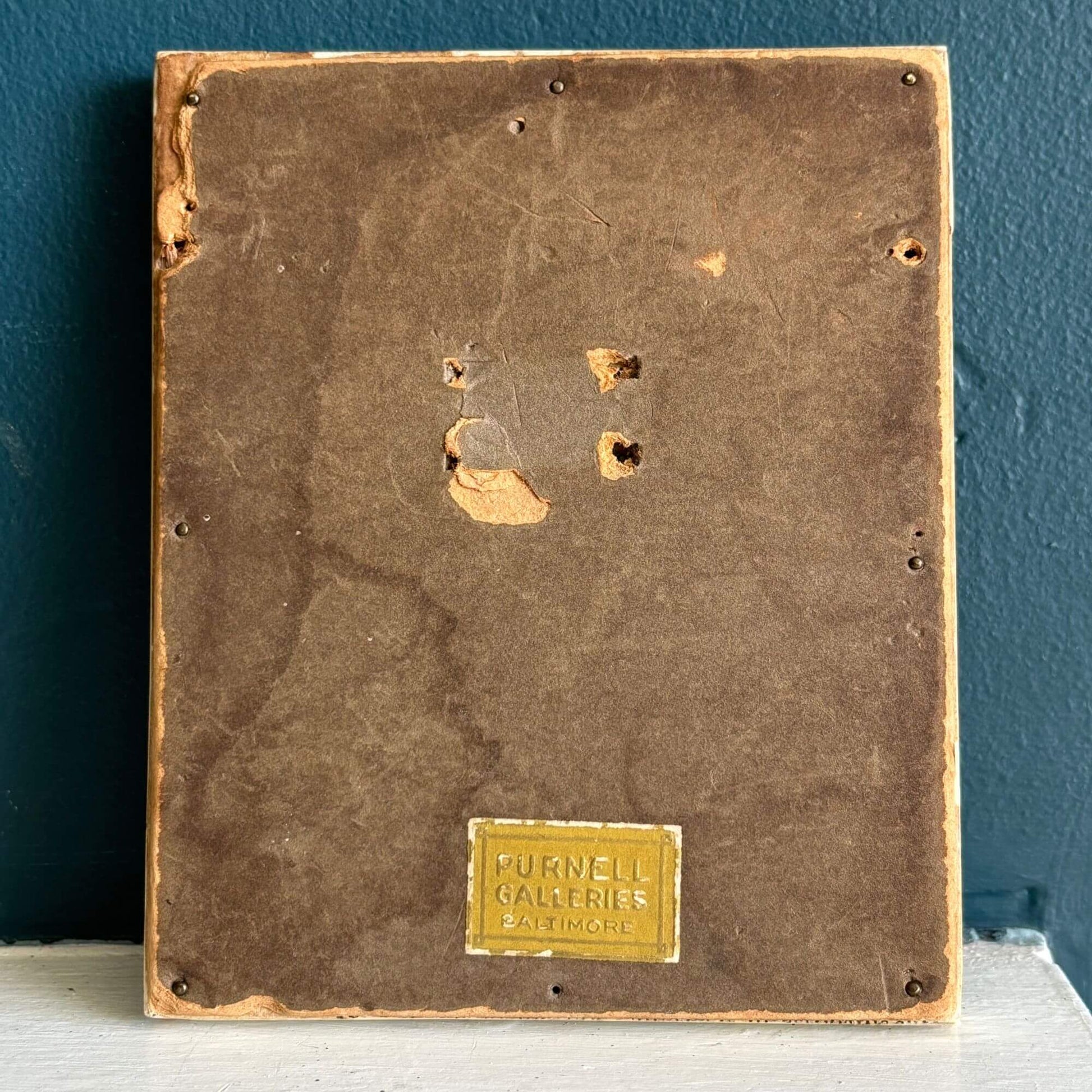 Antique 19th Century Hand Painted Miniature Woman Portrait image 4