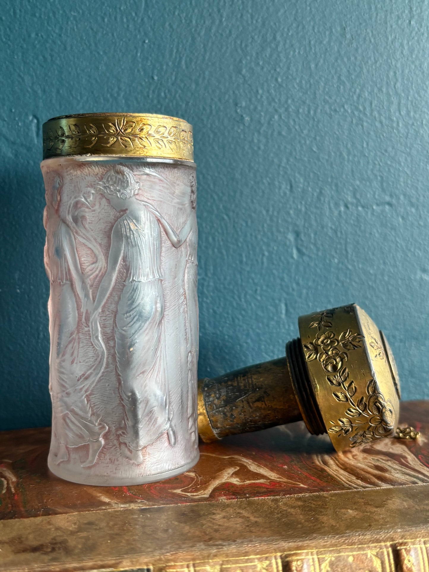 Antique French René Lalique Perfume Atomizer