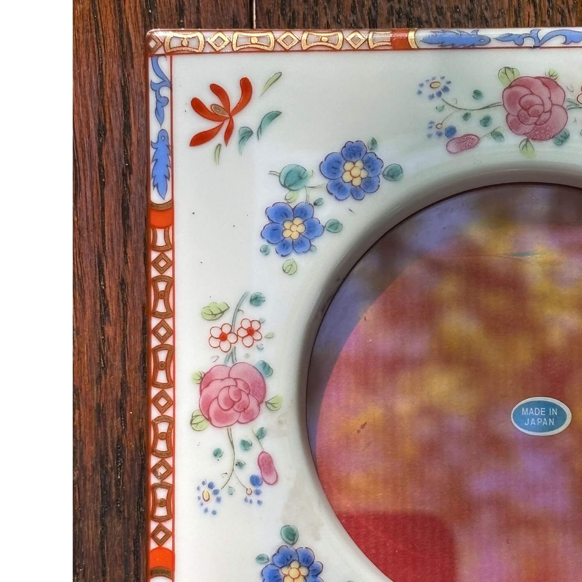 Vintage Imari Porcelain Picture Frame image 4