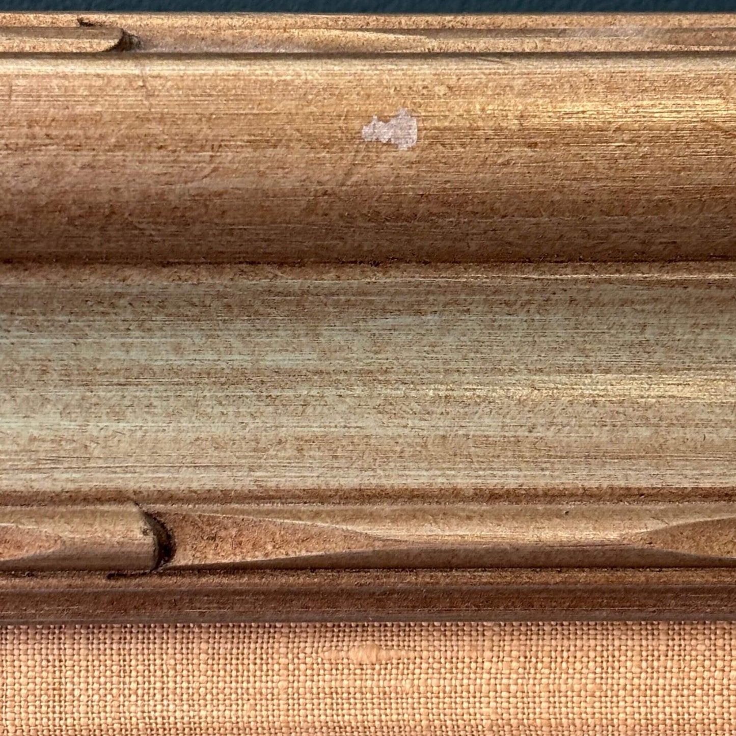 Vintage Coastal Clipper Ship Signed Painting Wooden Frame 17x15 image 4