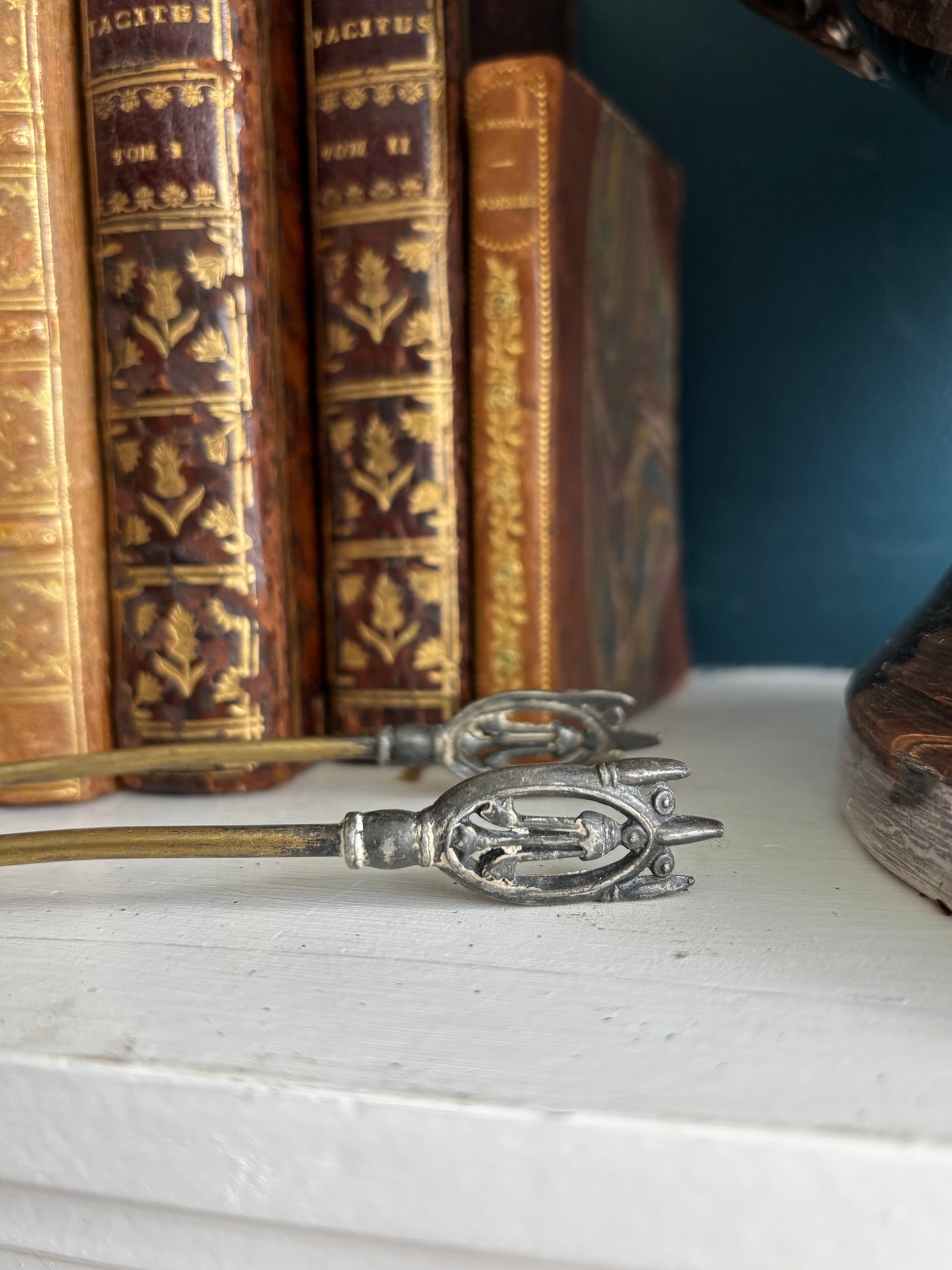 Antique Victorian Ice or Pickle Tongs Barware Servingware