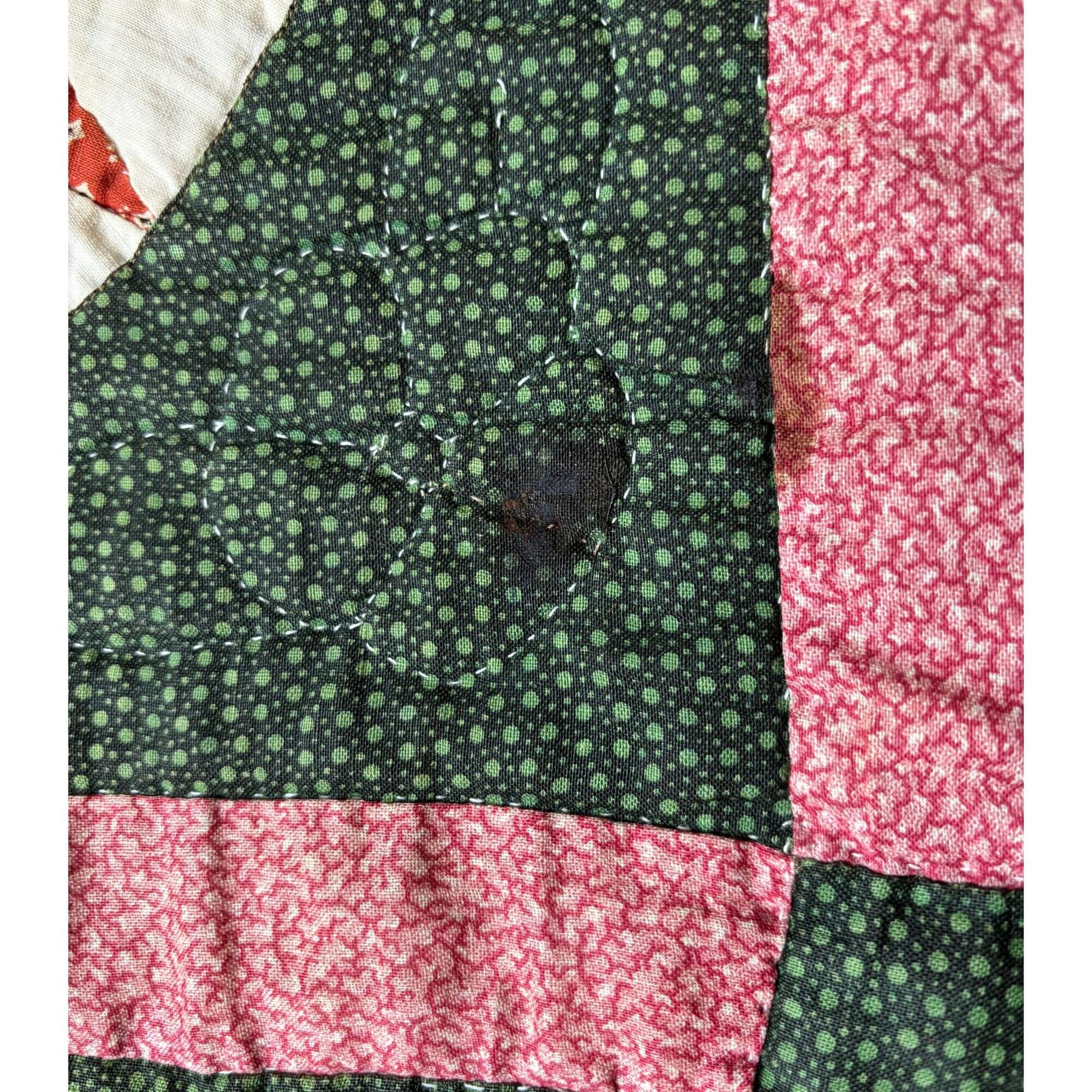 Antique Mariner's Compass Handmade Quilt image 7