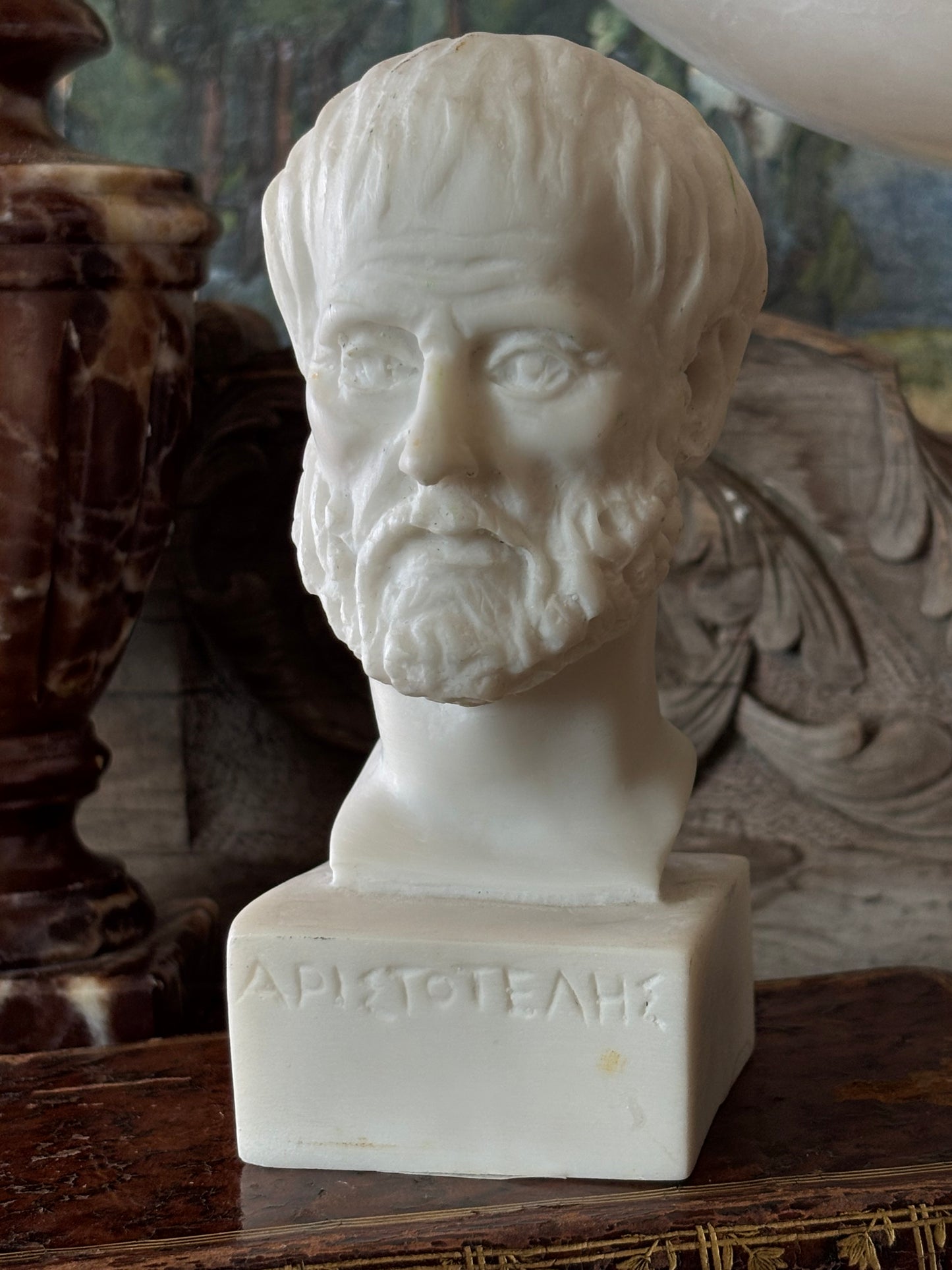 Aristotle Bust Greek Philosopher Composite Bust Sculpture