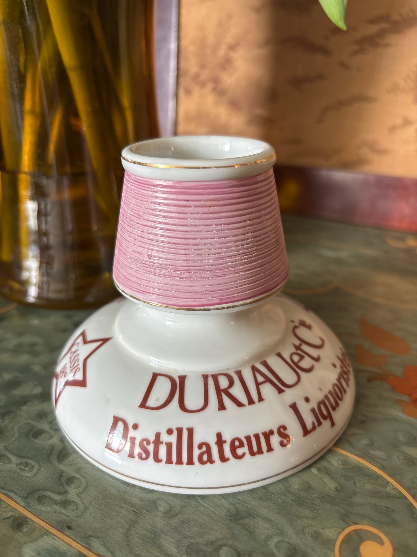 Vintage French Advertising Absinthe Durlau Match Strike or Pyrogene