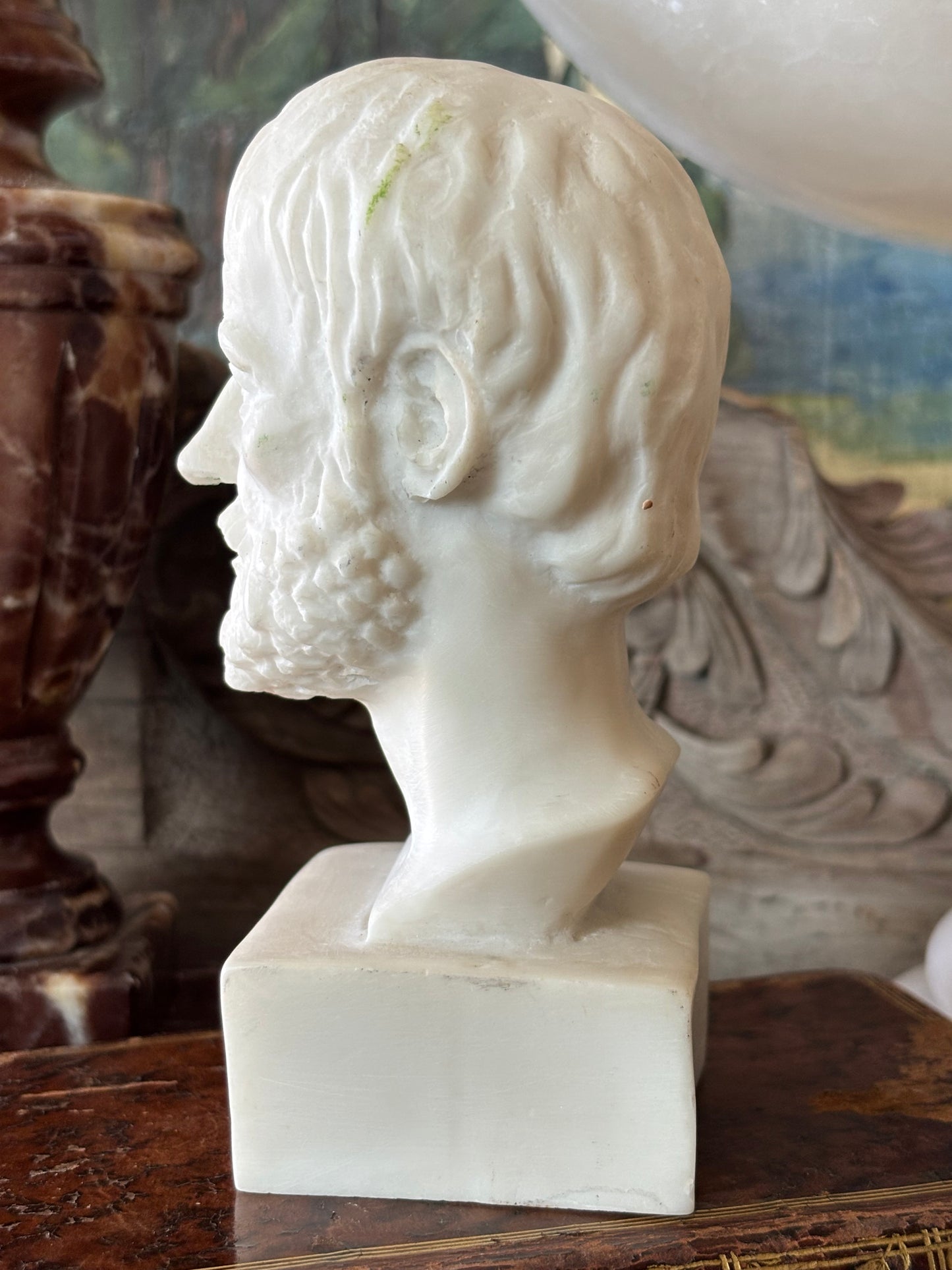 Aristotle Bust Greek Philosopher Composite Bust Sculpture