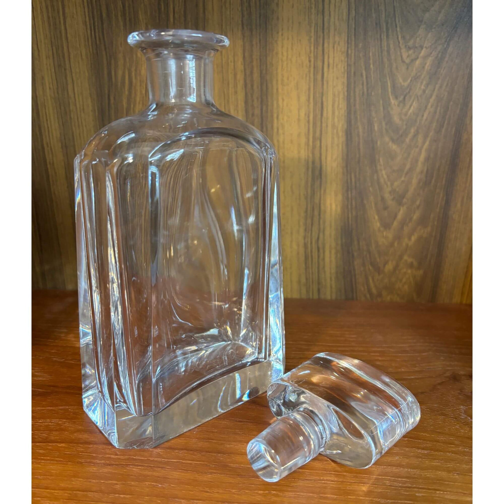 Vintage Mid Century Swedish Orrefors Crystal Glass Decanter image 2