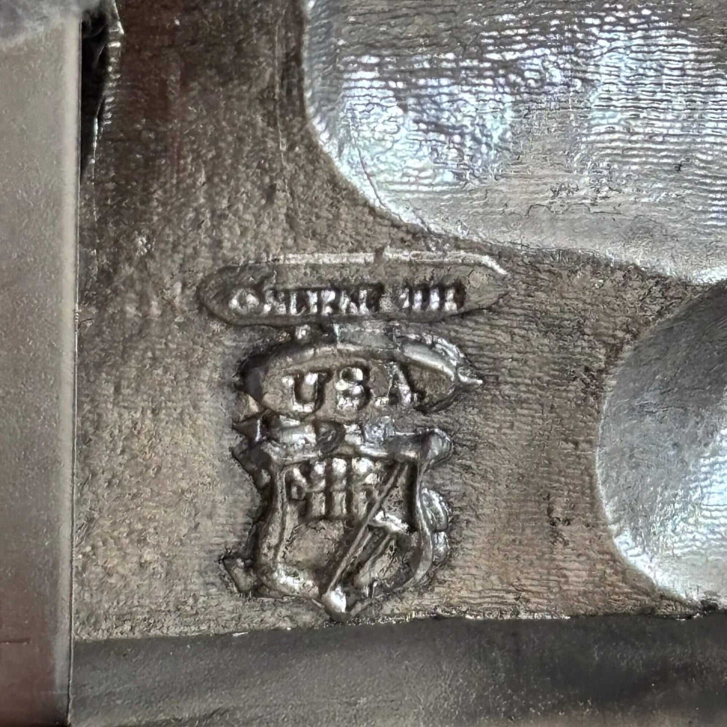 Vintage Pewter Hummingbird & Thistle Bookends image 2