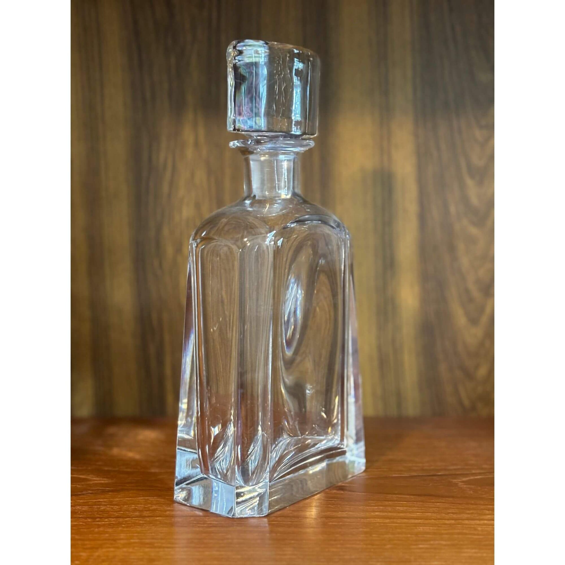 Vintage Mid Century Swedish Orrefors Crystal Glass Decanter image 3