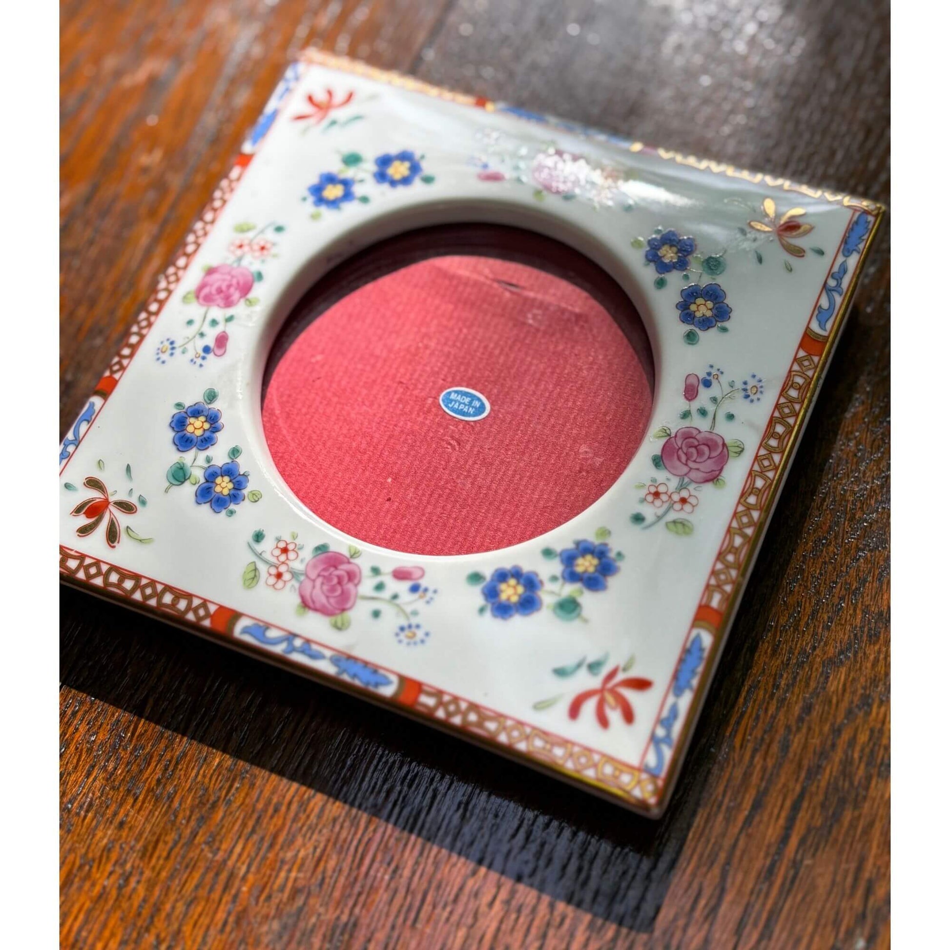 Vintage Imari Porcelain Picture Frame image 0