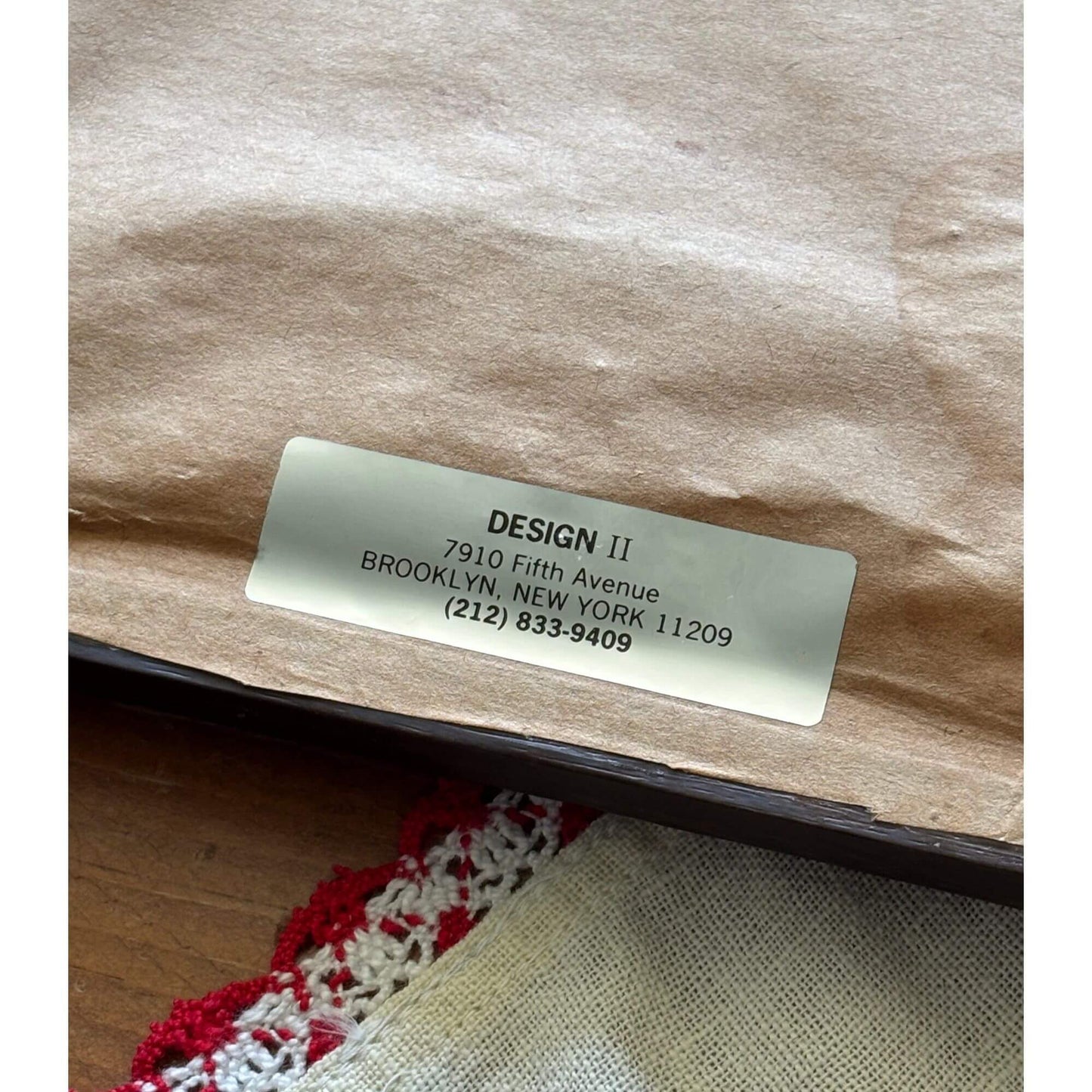 Vintage Roses Needlepoint Framed Red & Pink image 4