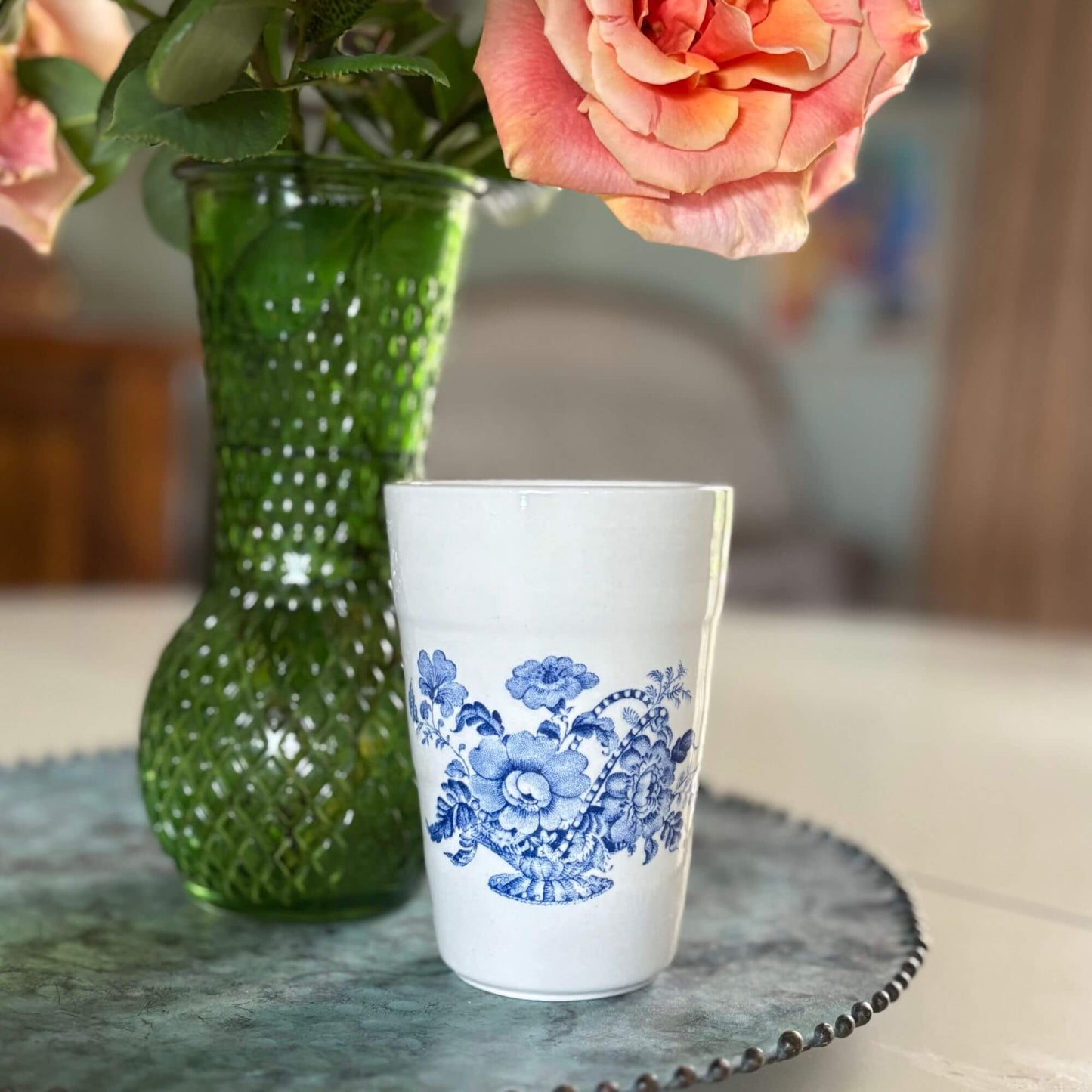 Royal Crownford Staffordshire England Charlotte Tumbler Cup image 2