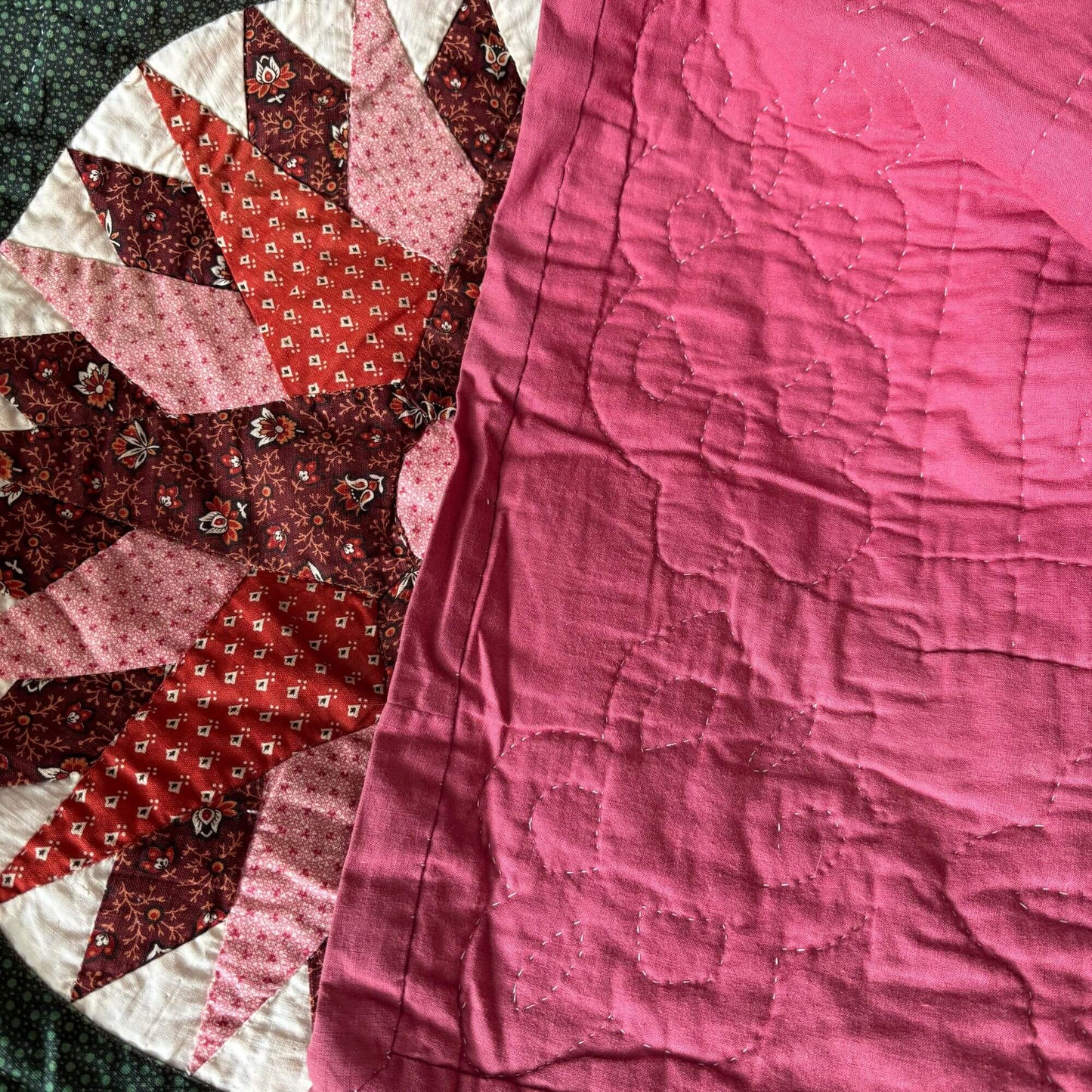 Antique Mariner's Compass Handmade Quilt image 8