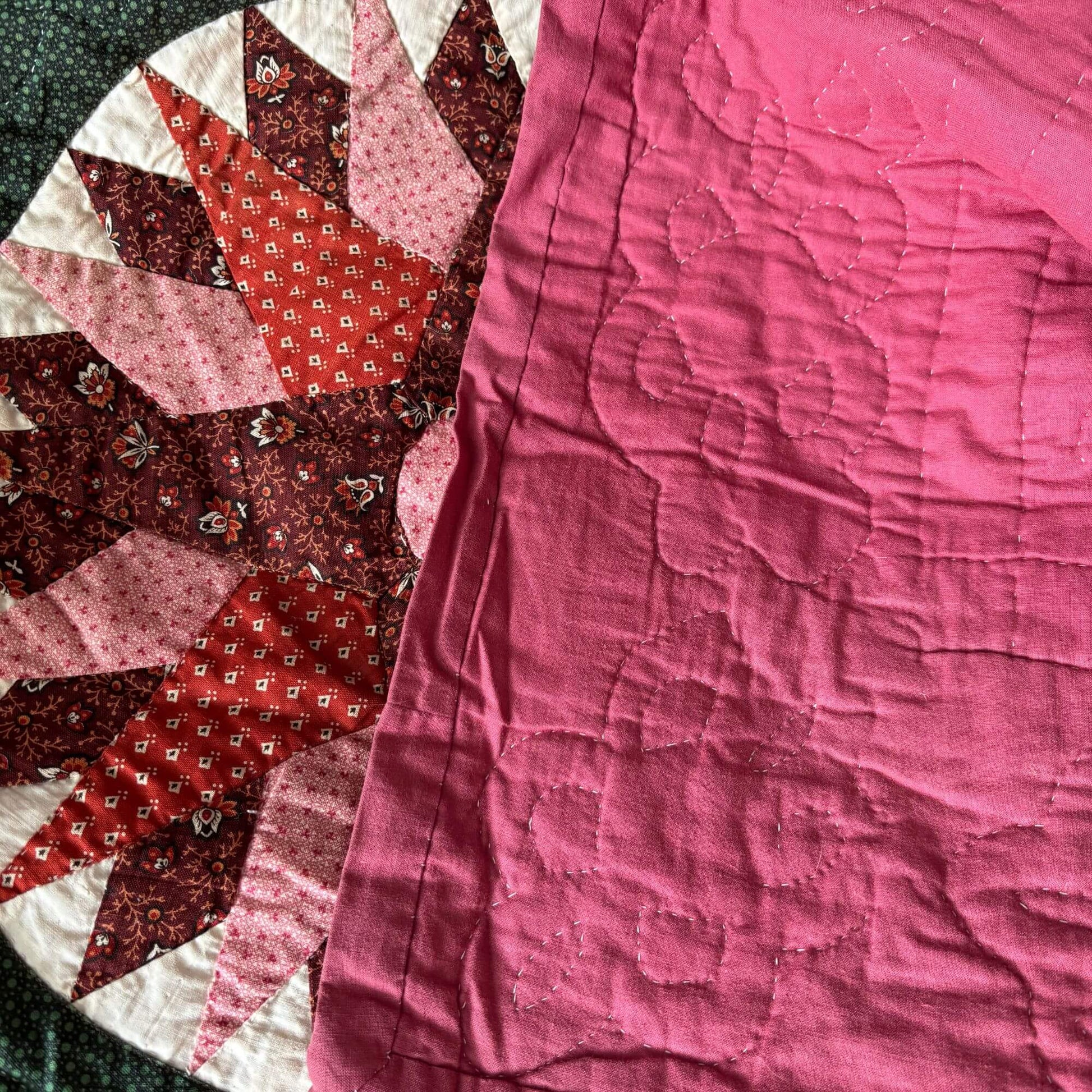 Antique Mariner's Compass Handmade Quilt image 8