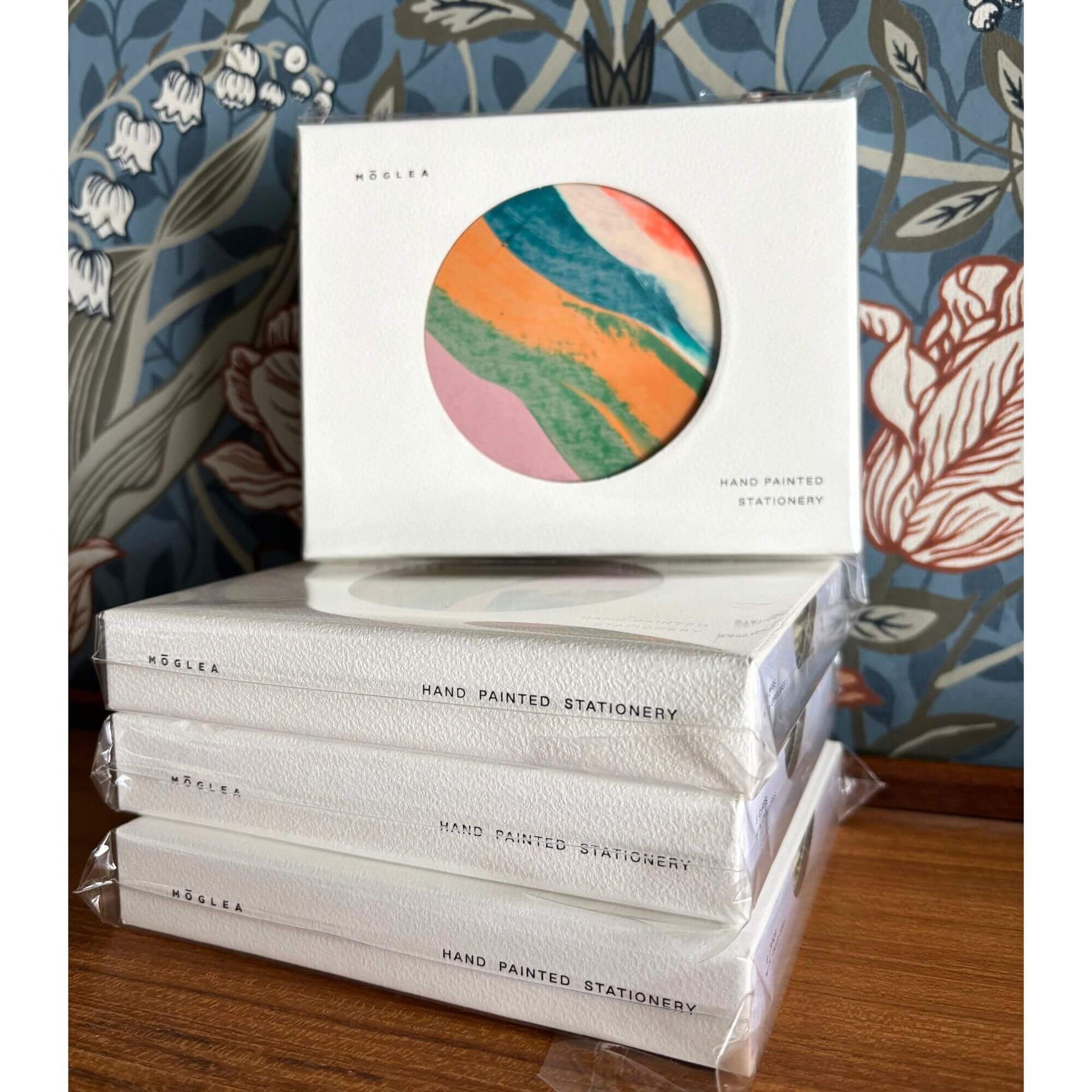 New Hand Painted 'Poppy' Stationary Set by Moglea image 2