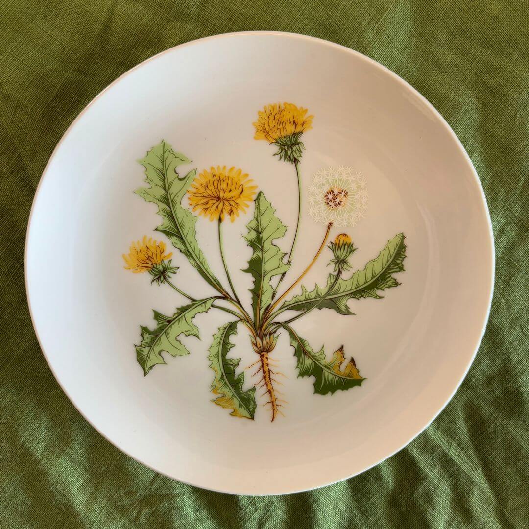 Darling Garden Flower Salad Plates Set of Four - Image 3