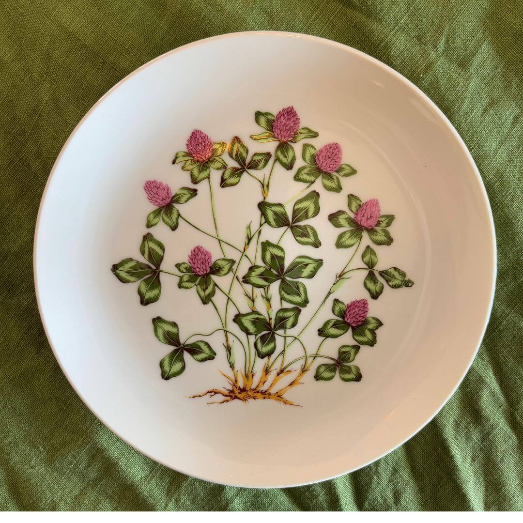 Darling Garden Flower Salad Plates Set of Four - Image 5