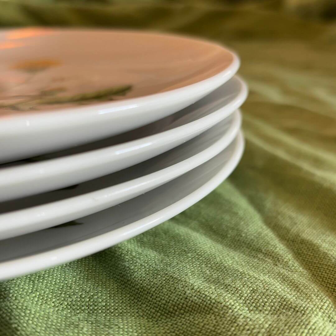 Darling Garden Flower Salad Plates Set of Four - Image 6