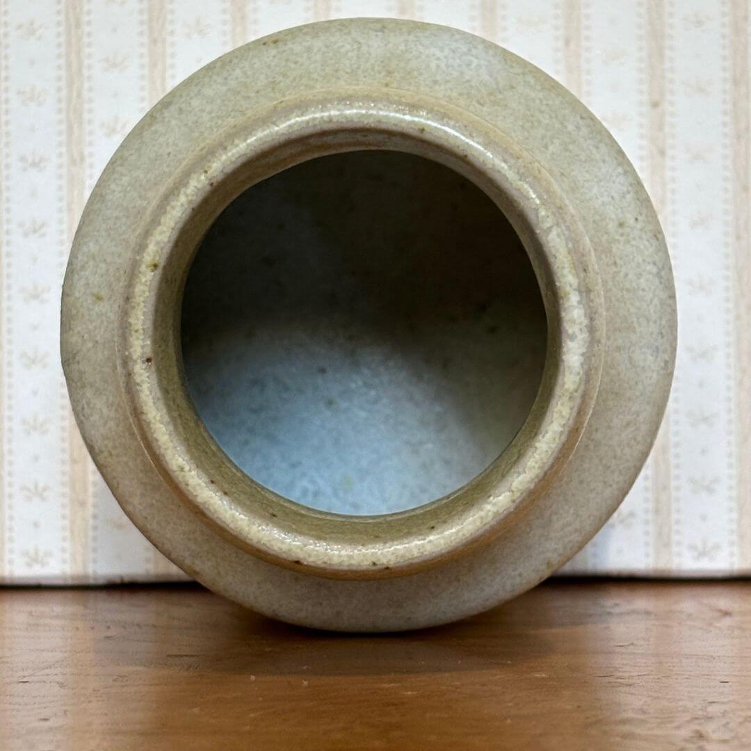 Small Handmade Flower Pottery Vase - Image 3