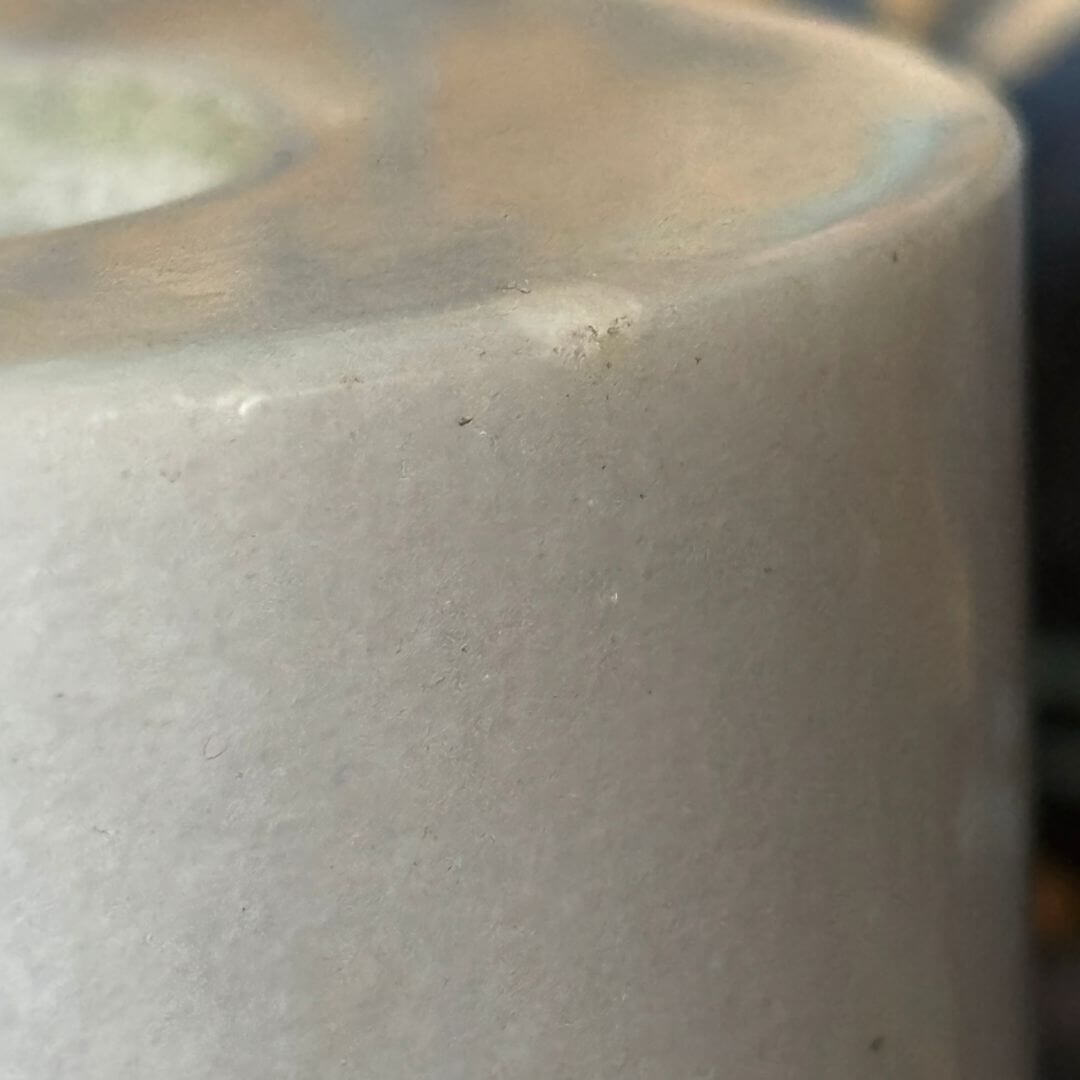 Vintage Marble & Brass Candlesticks - Image 3
