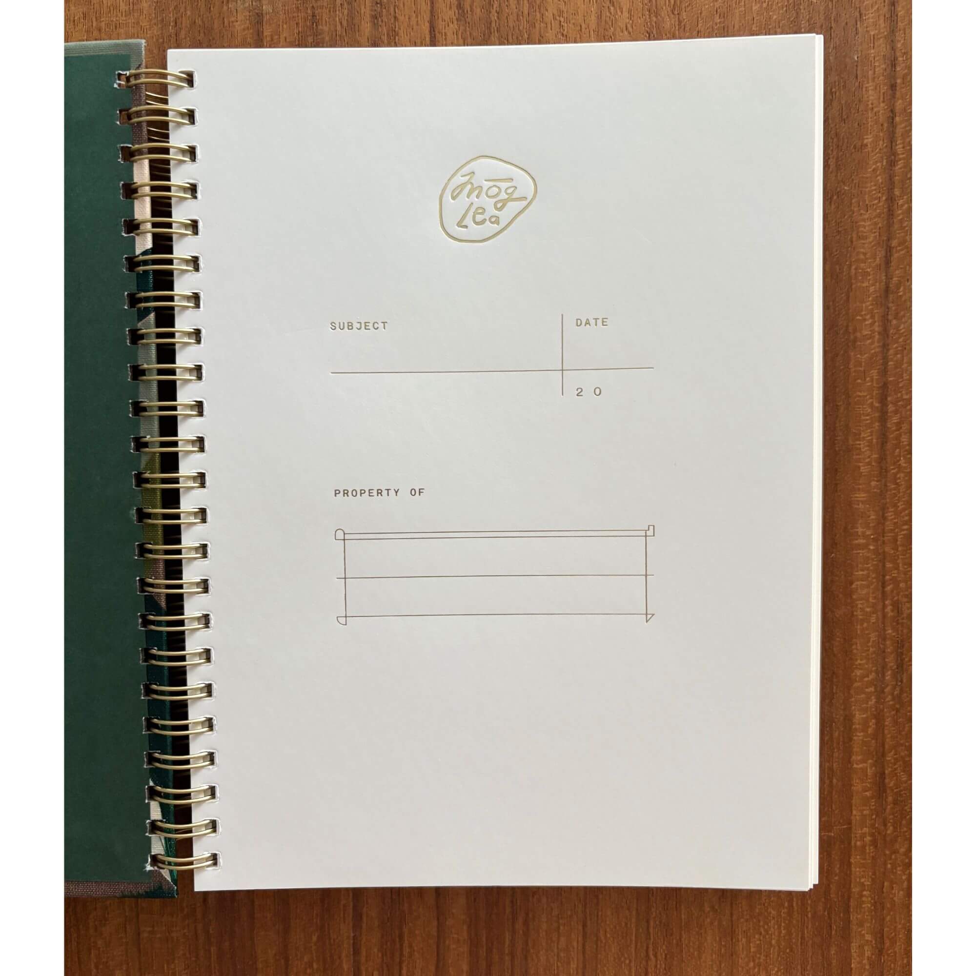 New Earth Tone Hand Painted Unlined 'Sedona' Notebook by Moglea - Image 6