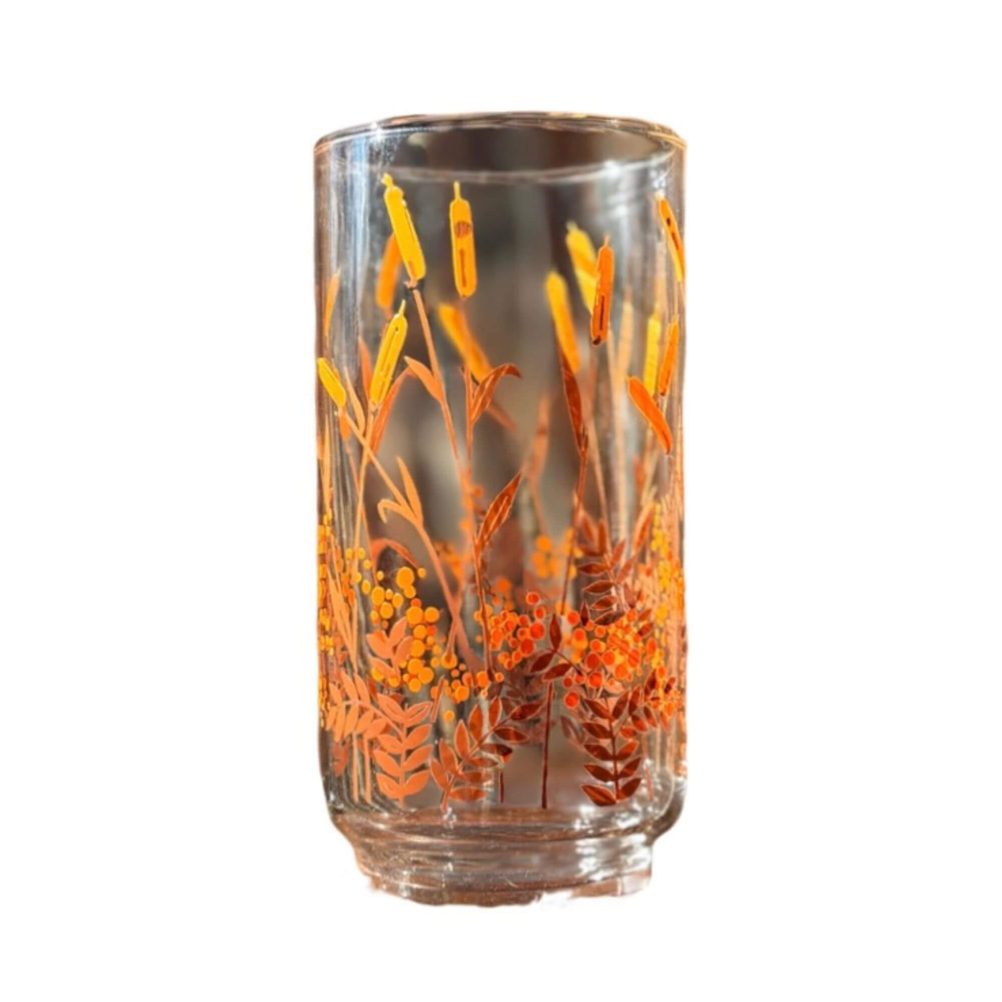Vintage Libbey Cattail Glasses