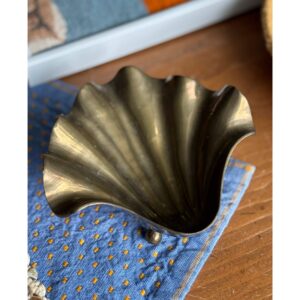 vintage brass shell