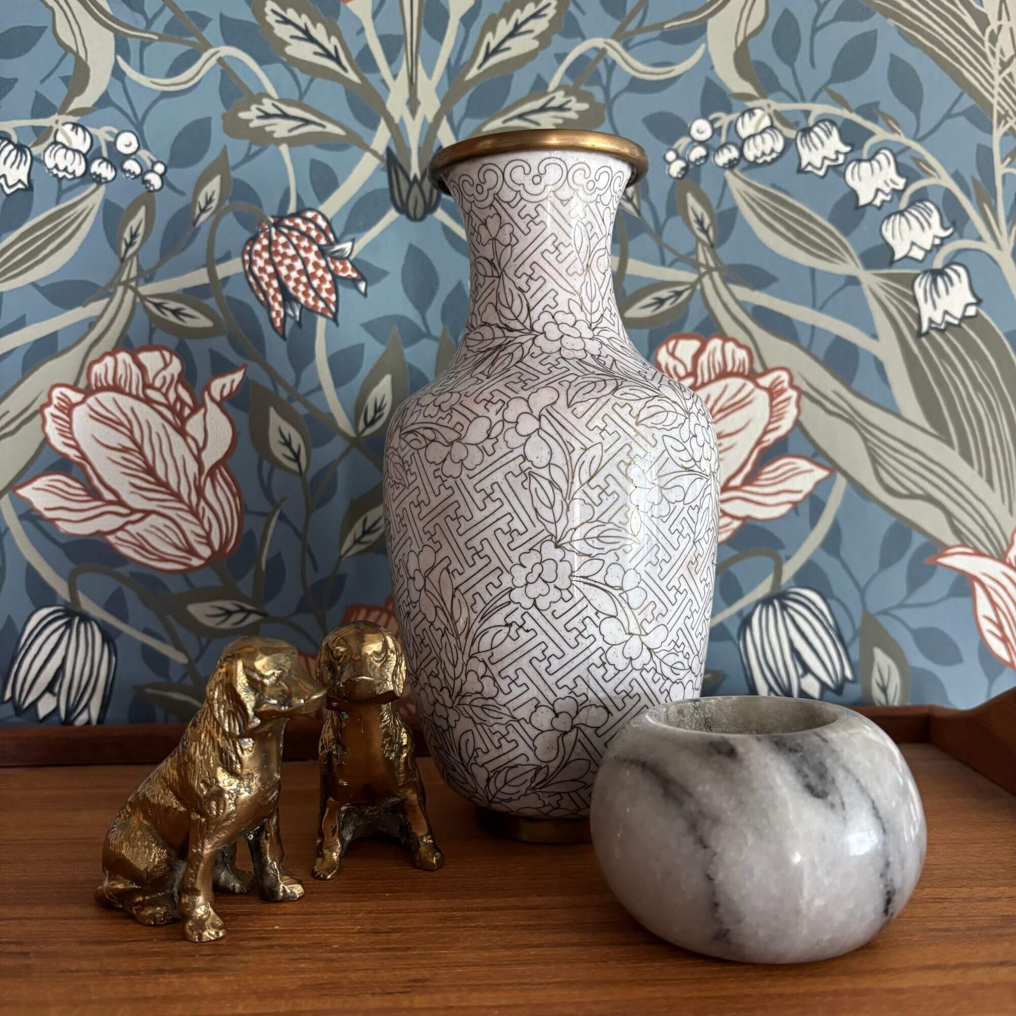 brass and marble