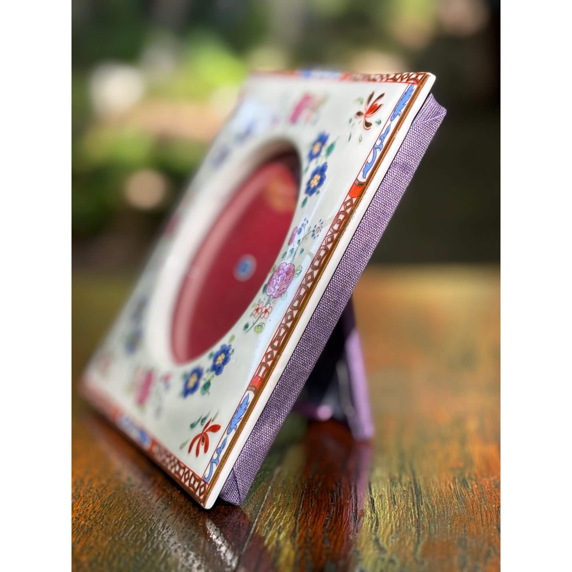 Vintage Imari Porcelain Picture Frame - Image 4