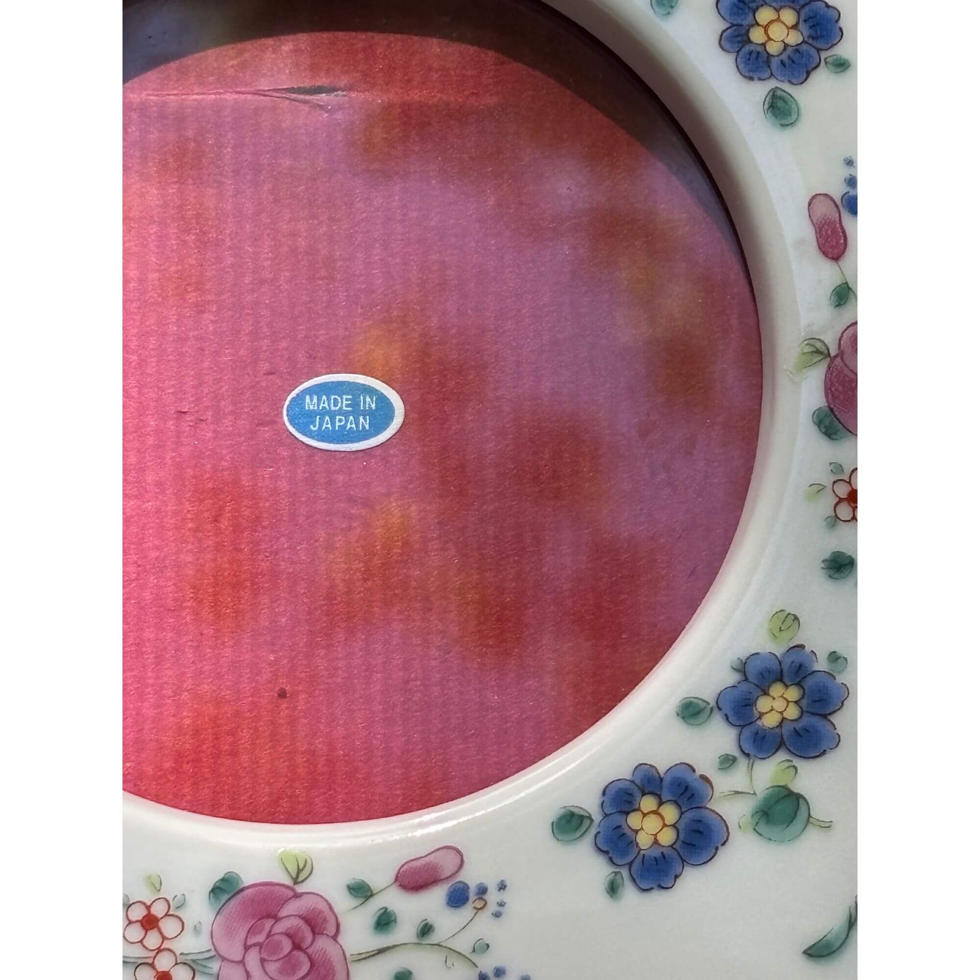 Vintage Imari Porcelain Picture Frame - Image 3