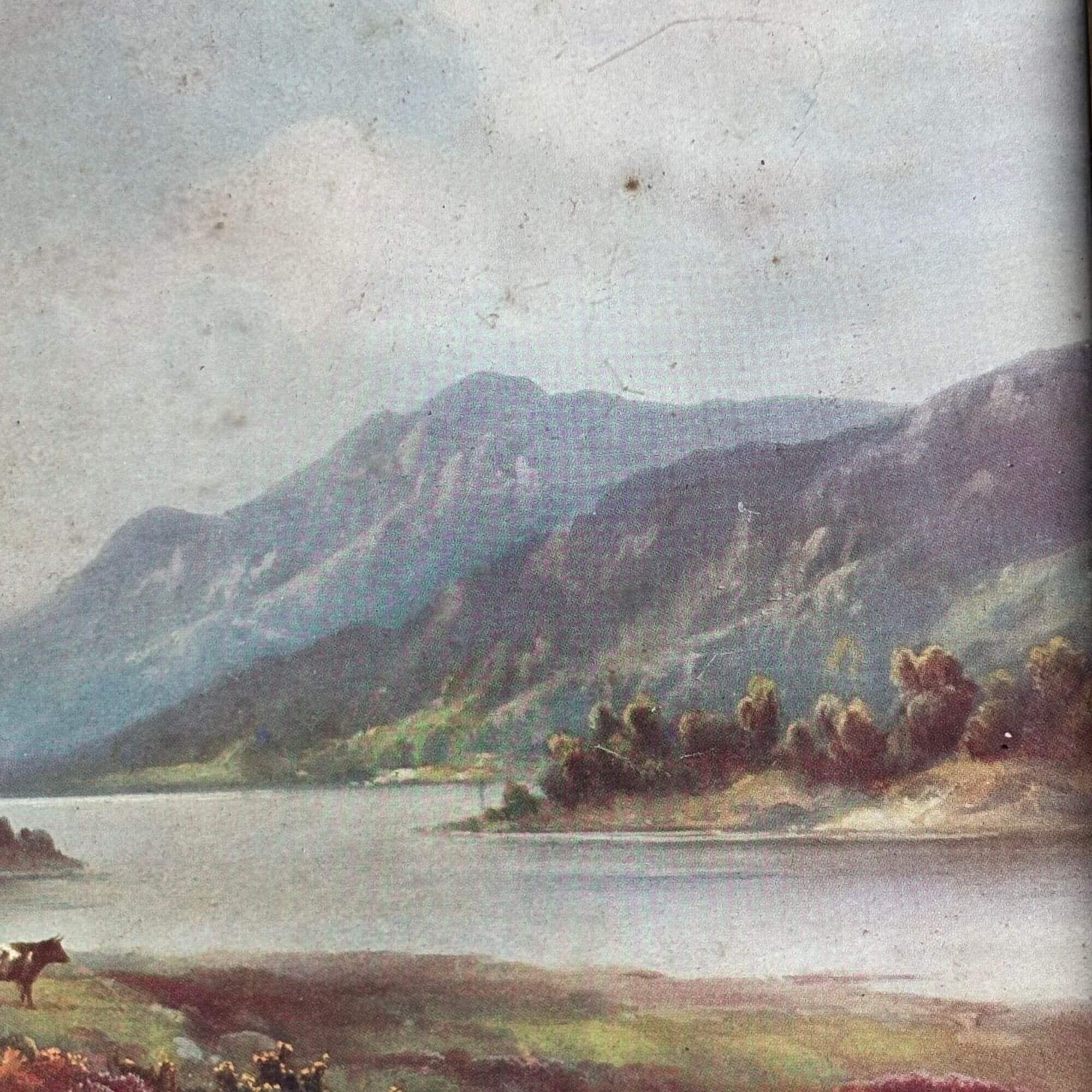 vintage pastoral print