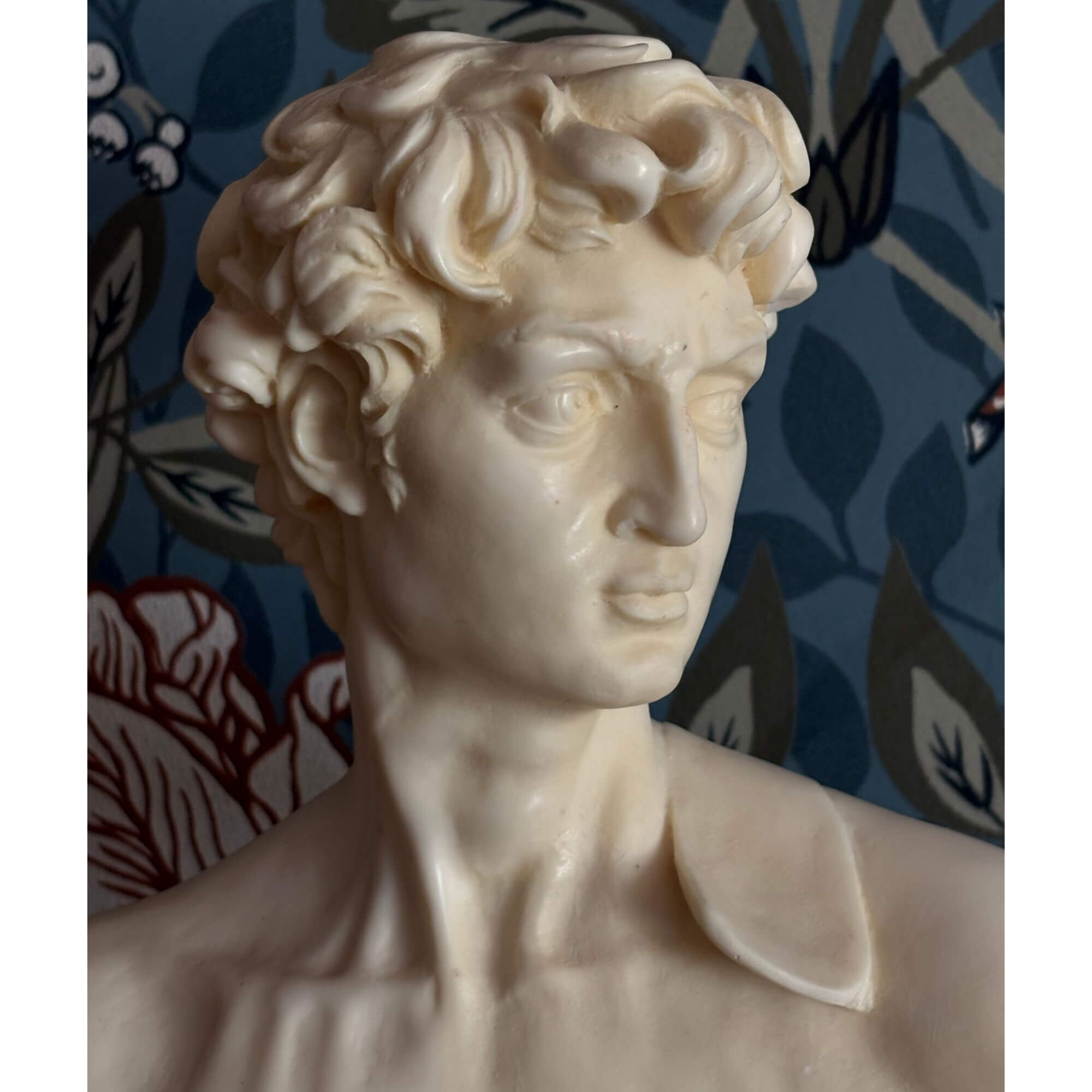 vintage alabaster bust