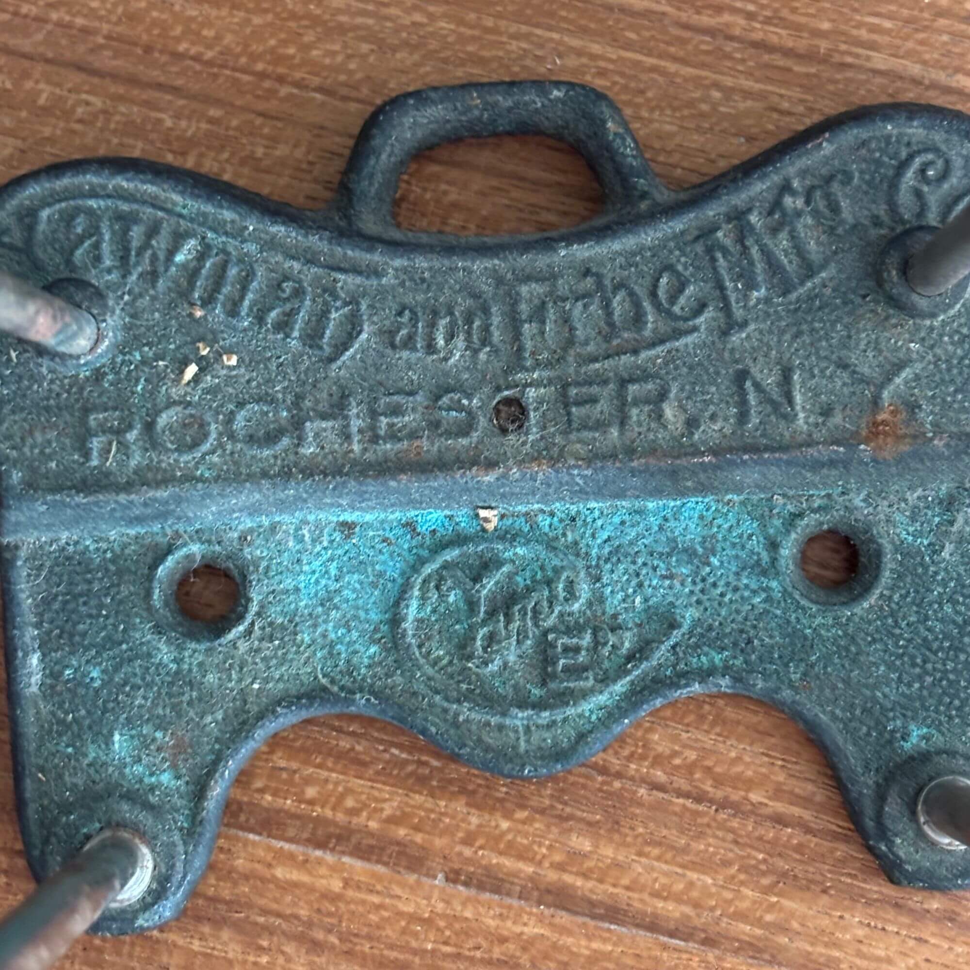 antique receipt holder