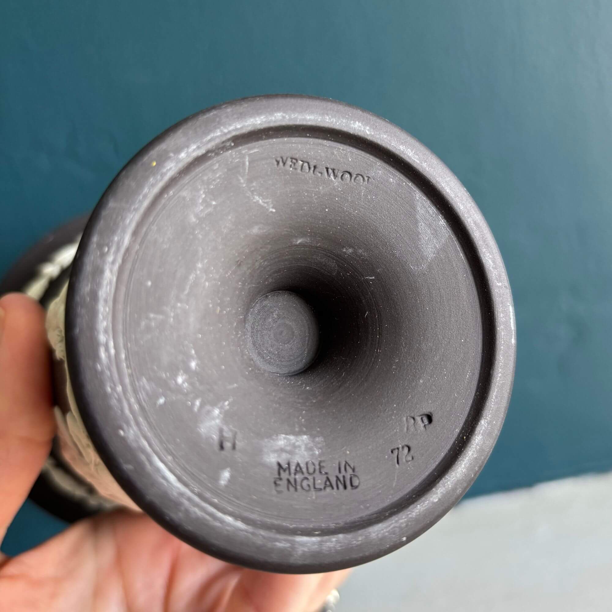vintage black wedgwood