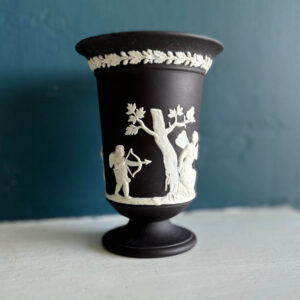 vintage black wedgwood