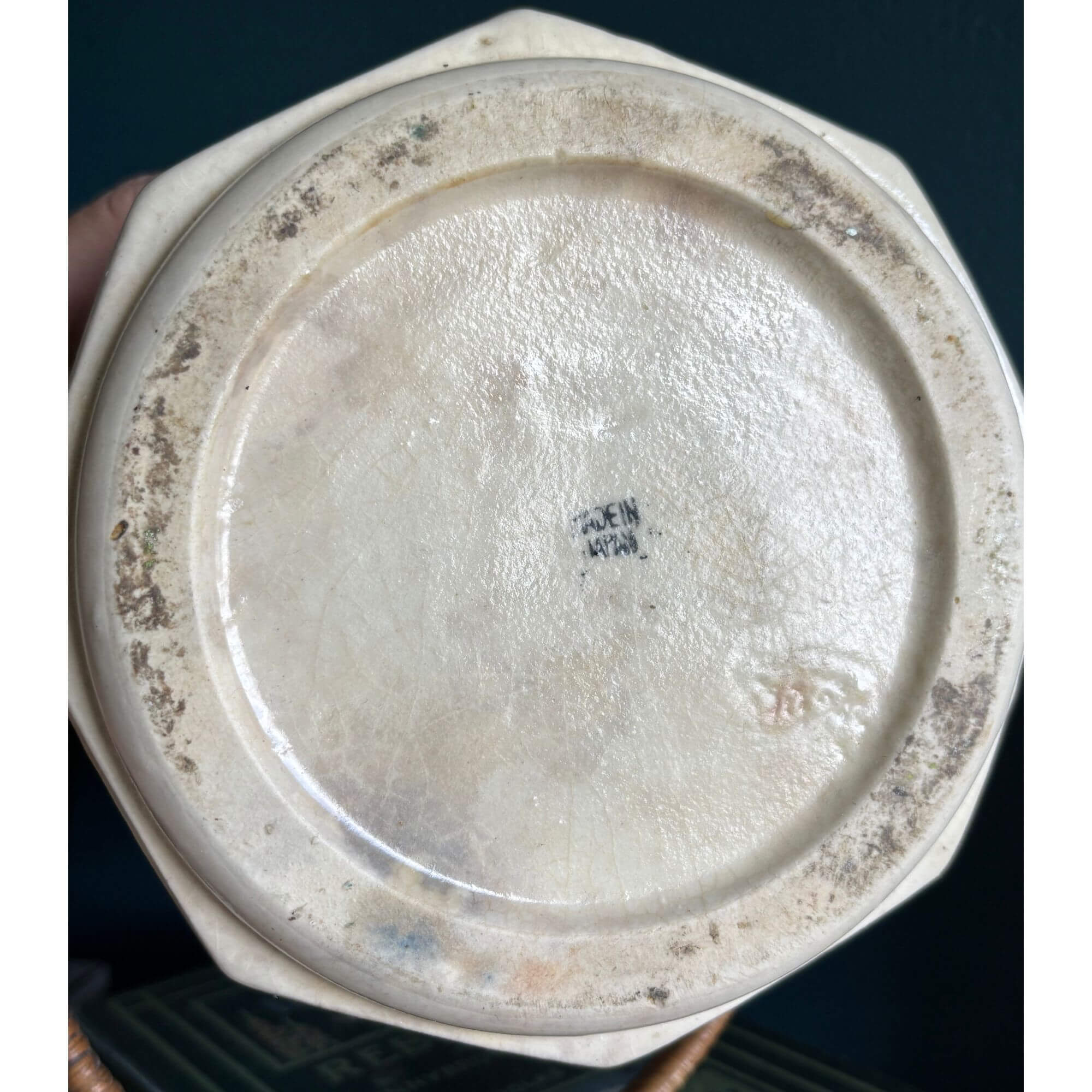 vintage biscuit jar