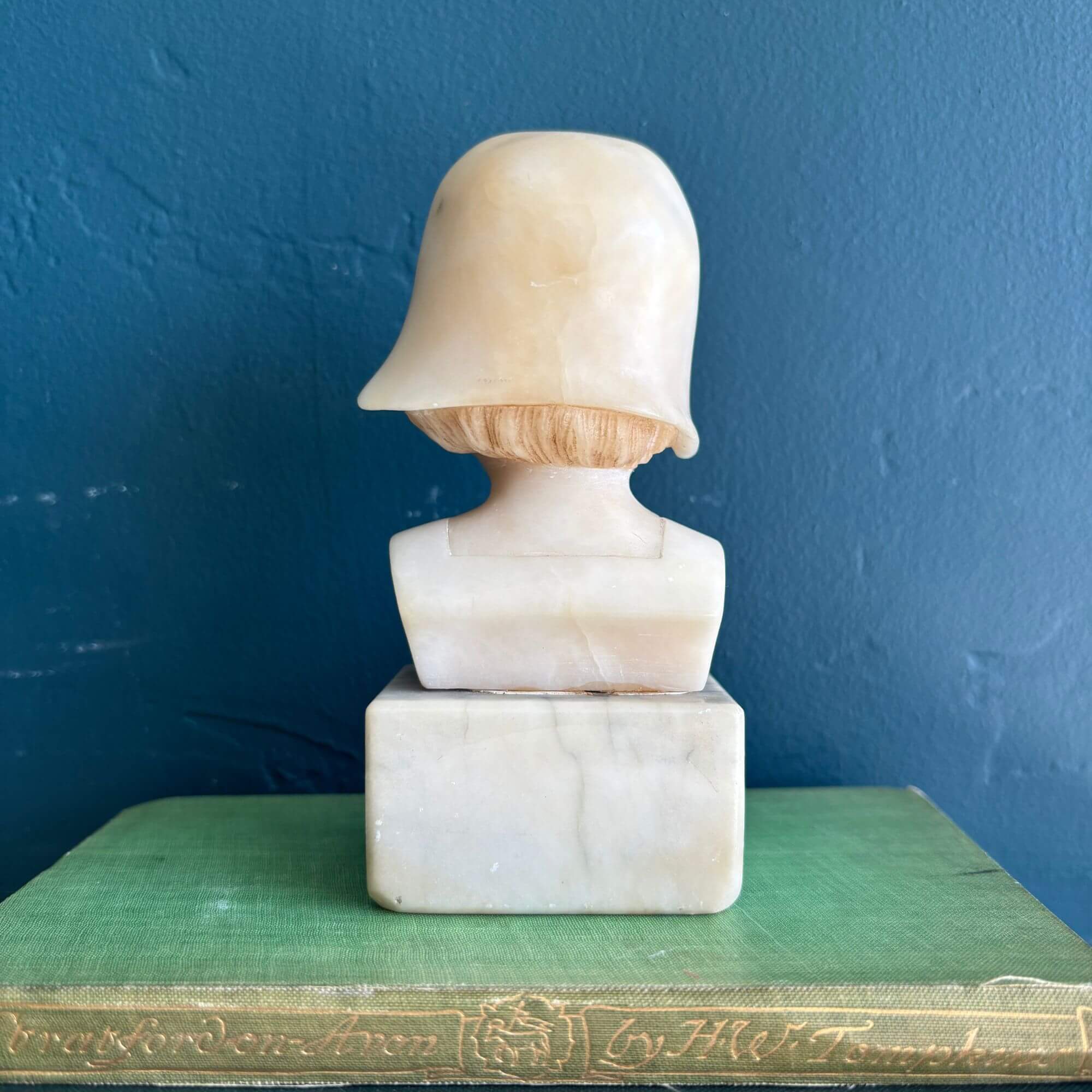 alabaster child bust