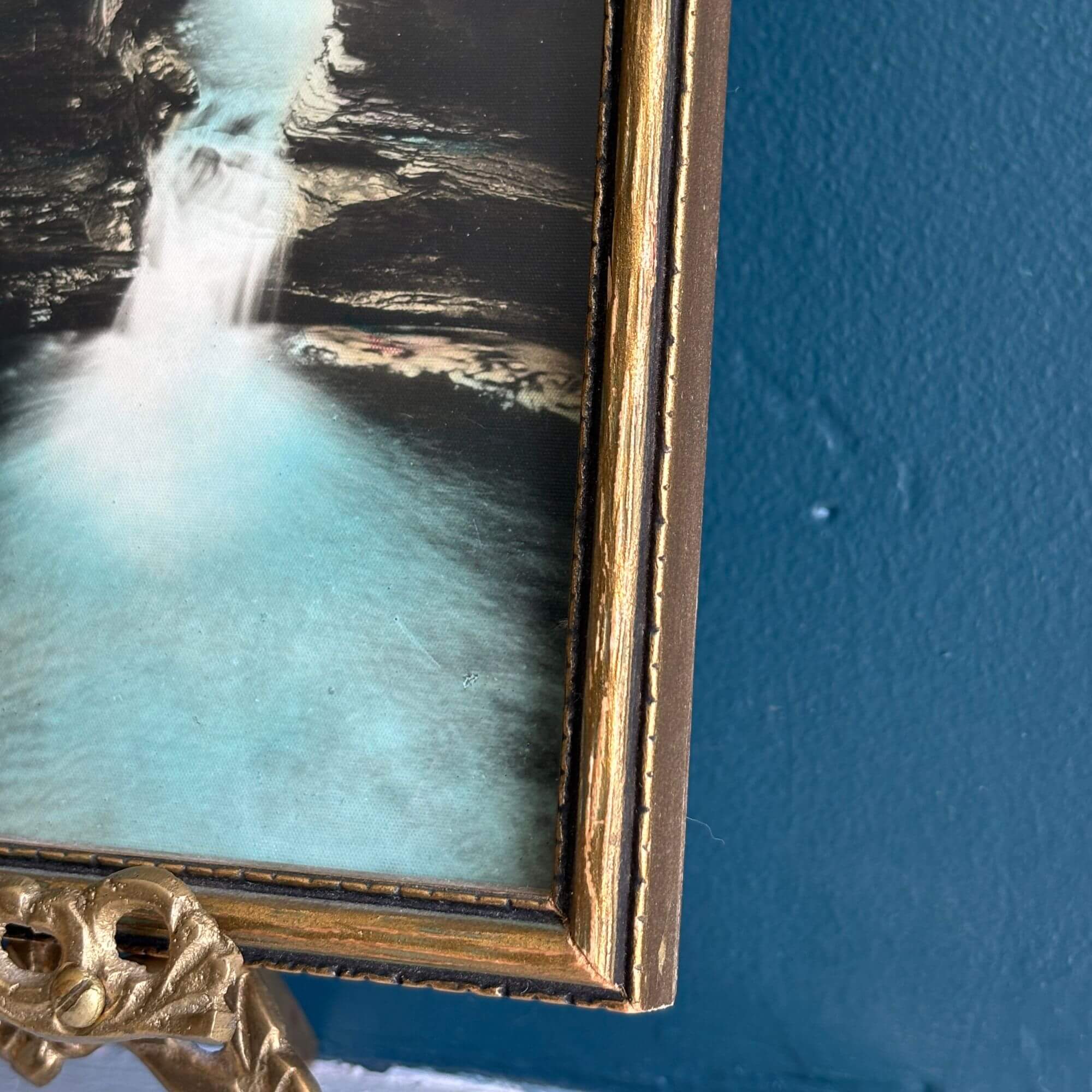 antique waterfall art