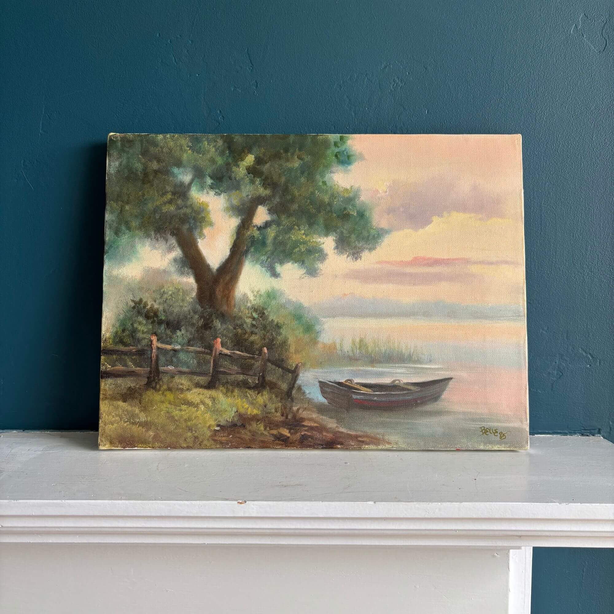 vintage oil painting