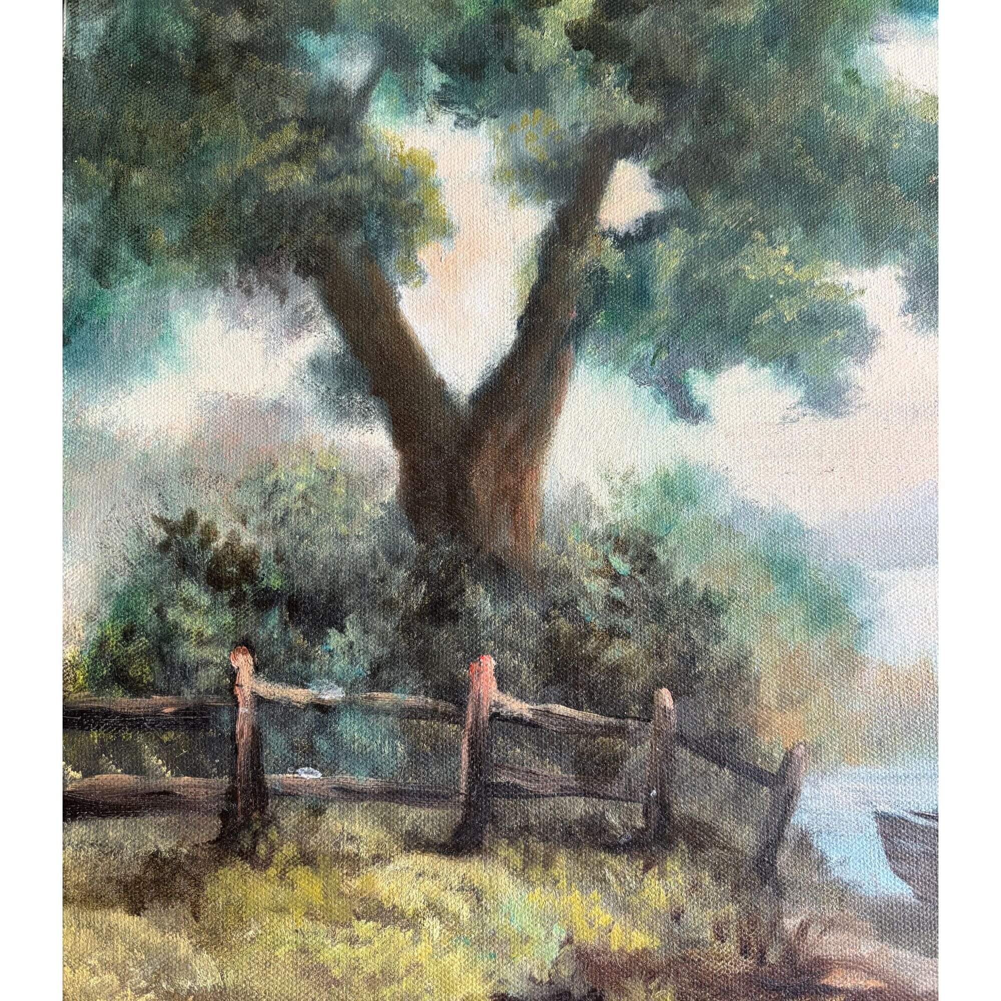 vintage oil painting