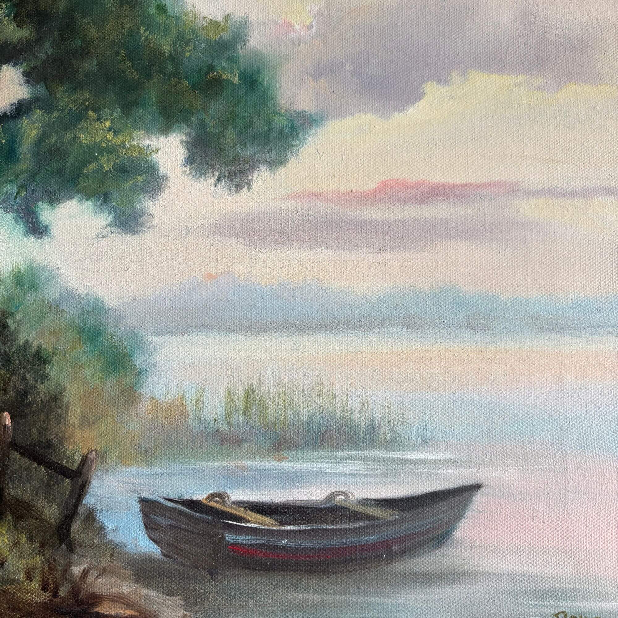 vintage oil painting